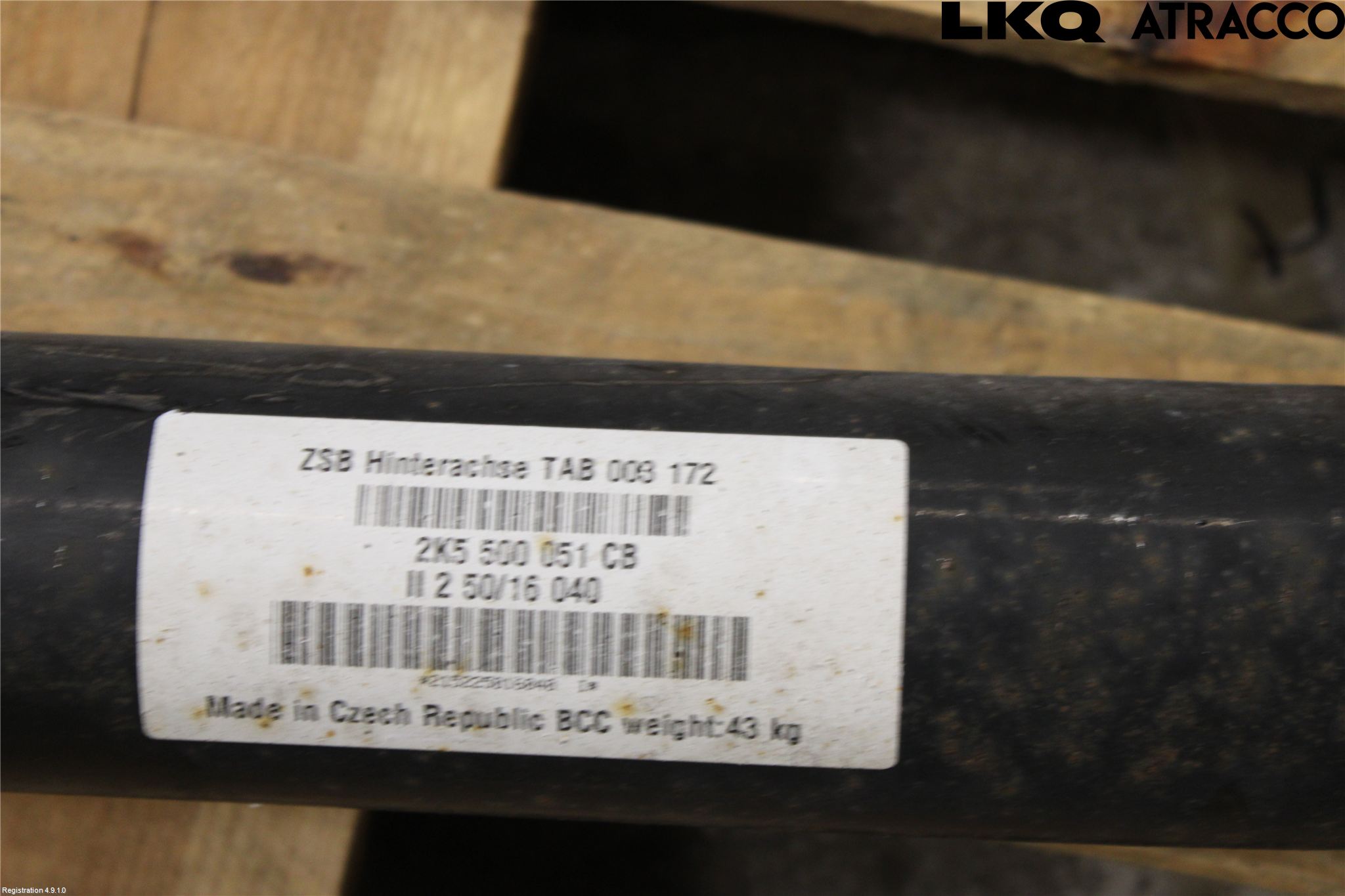 Volkswagen VW CADDY 16-20 Bakaksel