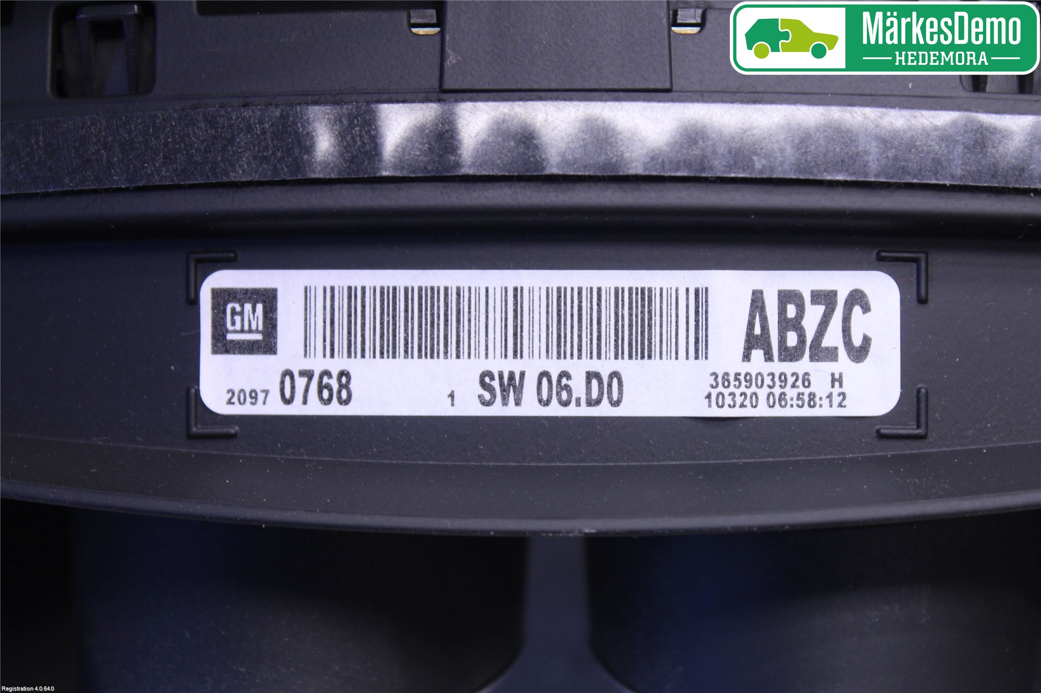 Opel INSIGNIA 09-16 Instr Kombinert