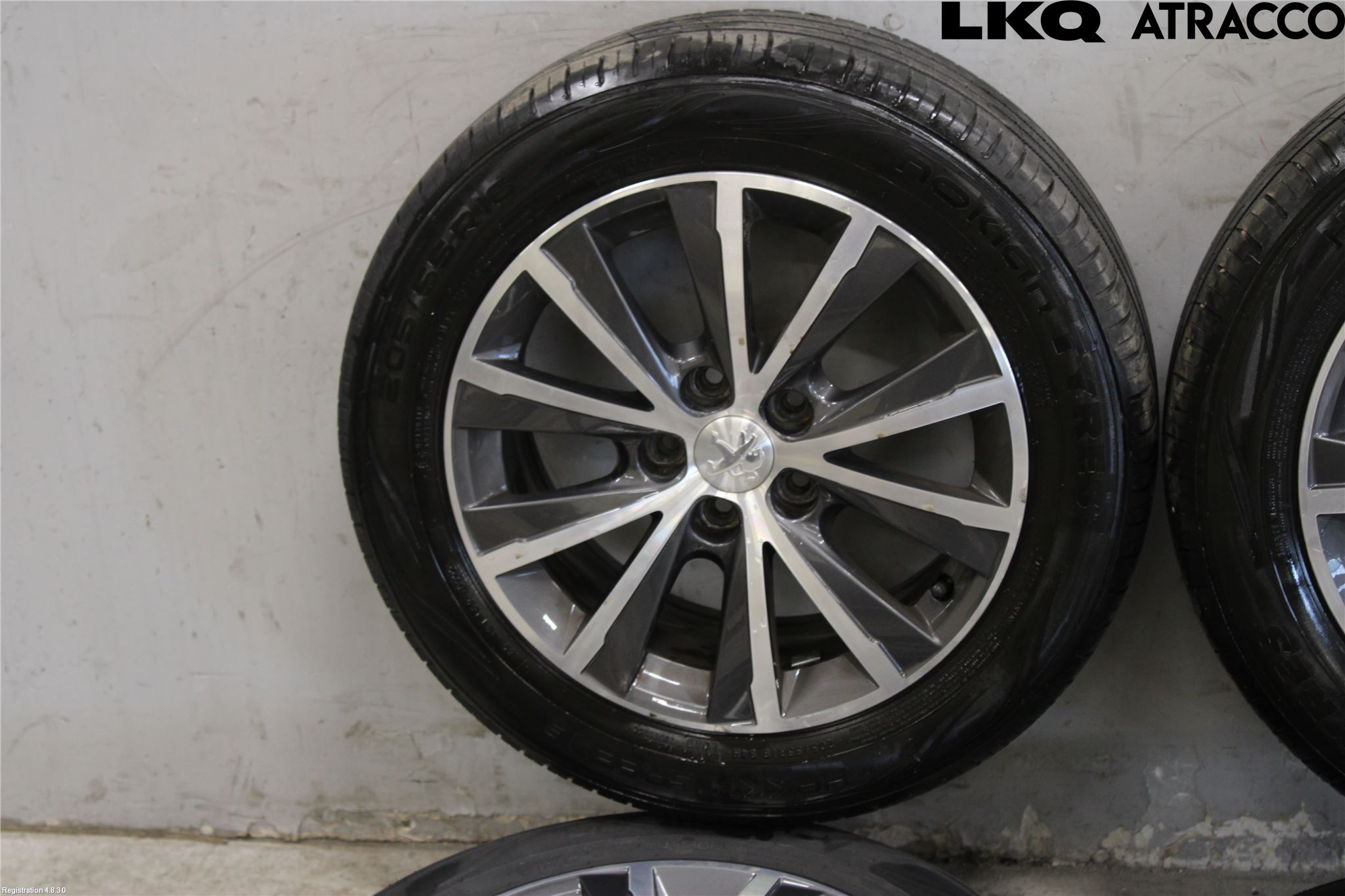 Peugeot 308 14-21 Dekk Sommer På Alu Felg 4Stk