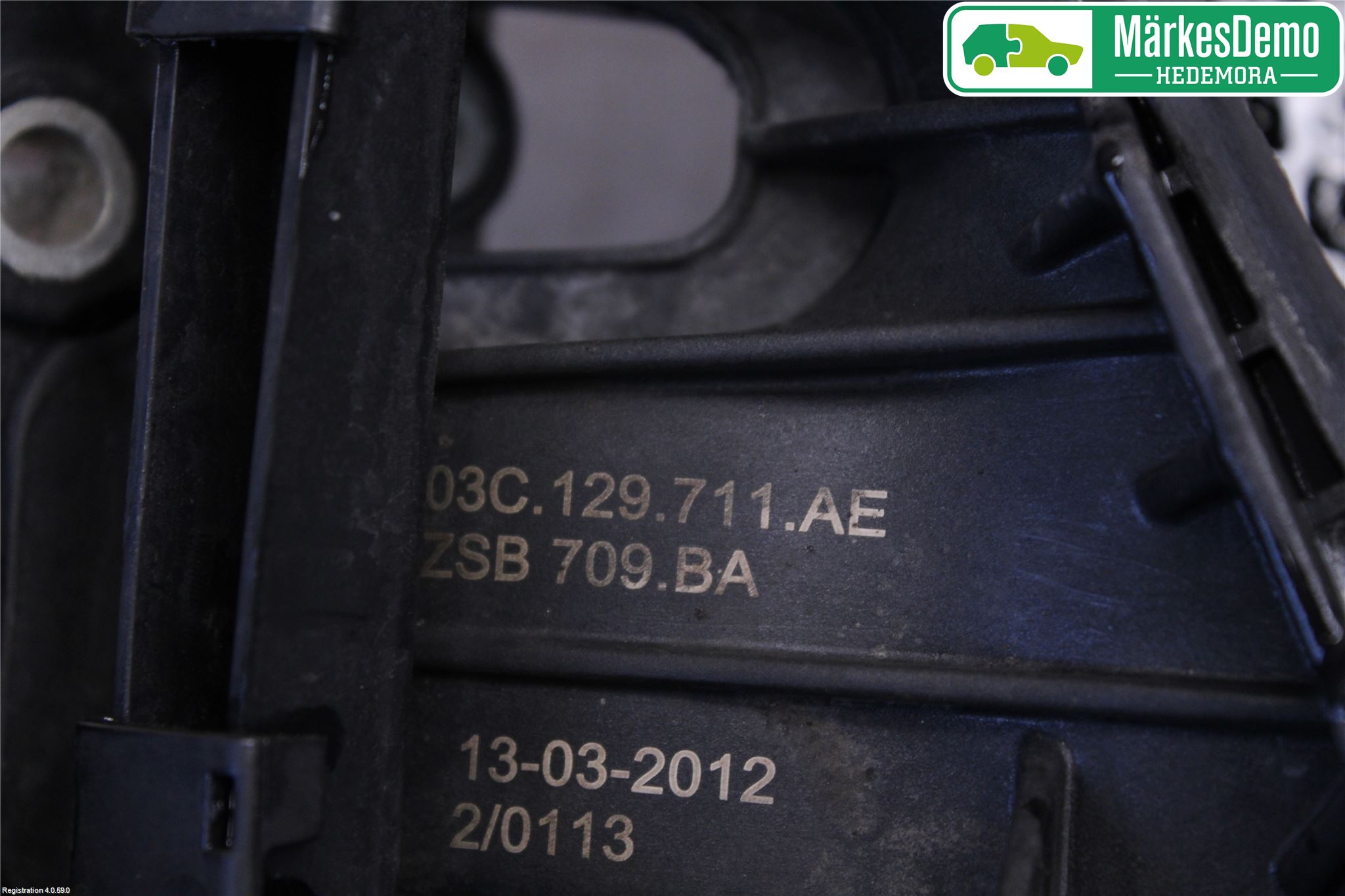 Volkswagen VW GOLF VI 09-13 Innsugningsmanifold