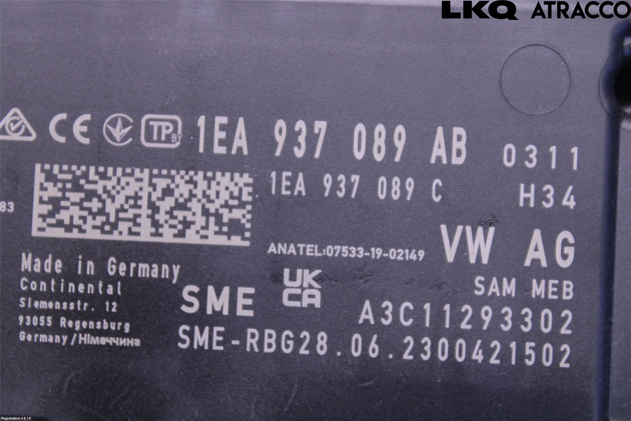 Volkswagen VW ID BUZZ/CARGO 22- Styreenhet Klima
