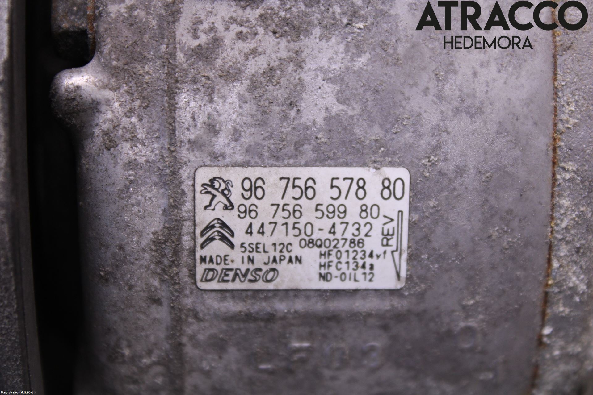 Peugeot 308 14-21 Varme Ac Kompressor