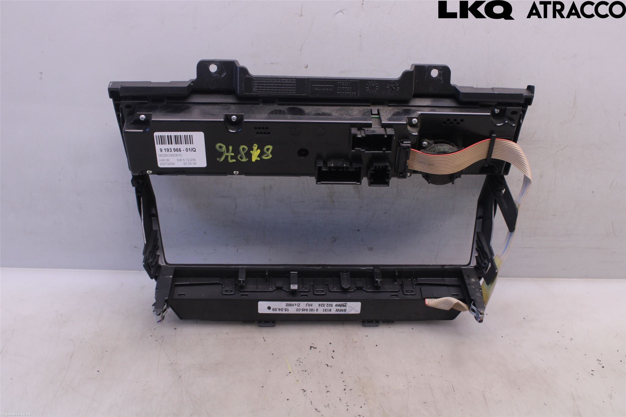 BMW X5 E70 07-13 Varme Ac Betjening-Display