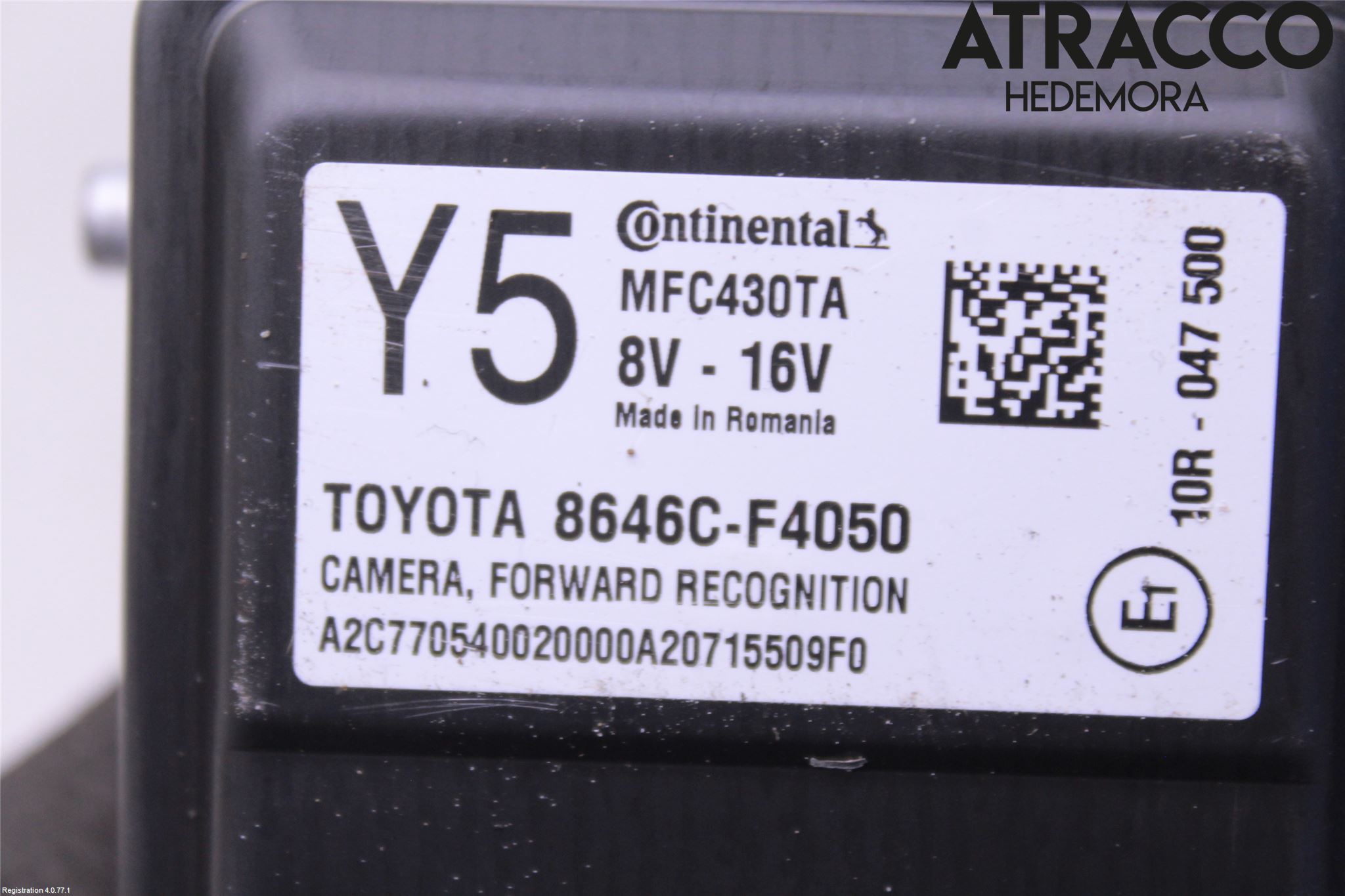 Toyota C-HR 16-23 Sensor Kollisjonsbeskyttelse