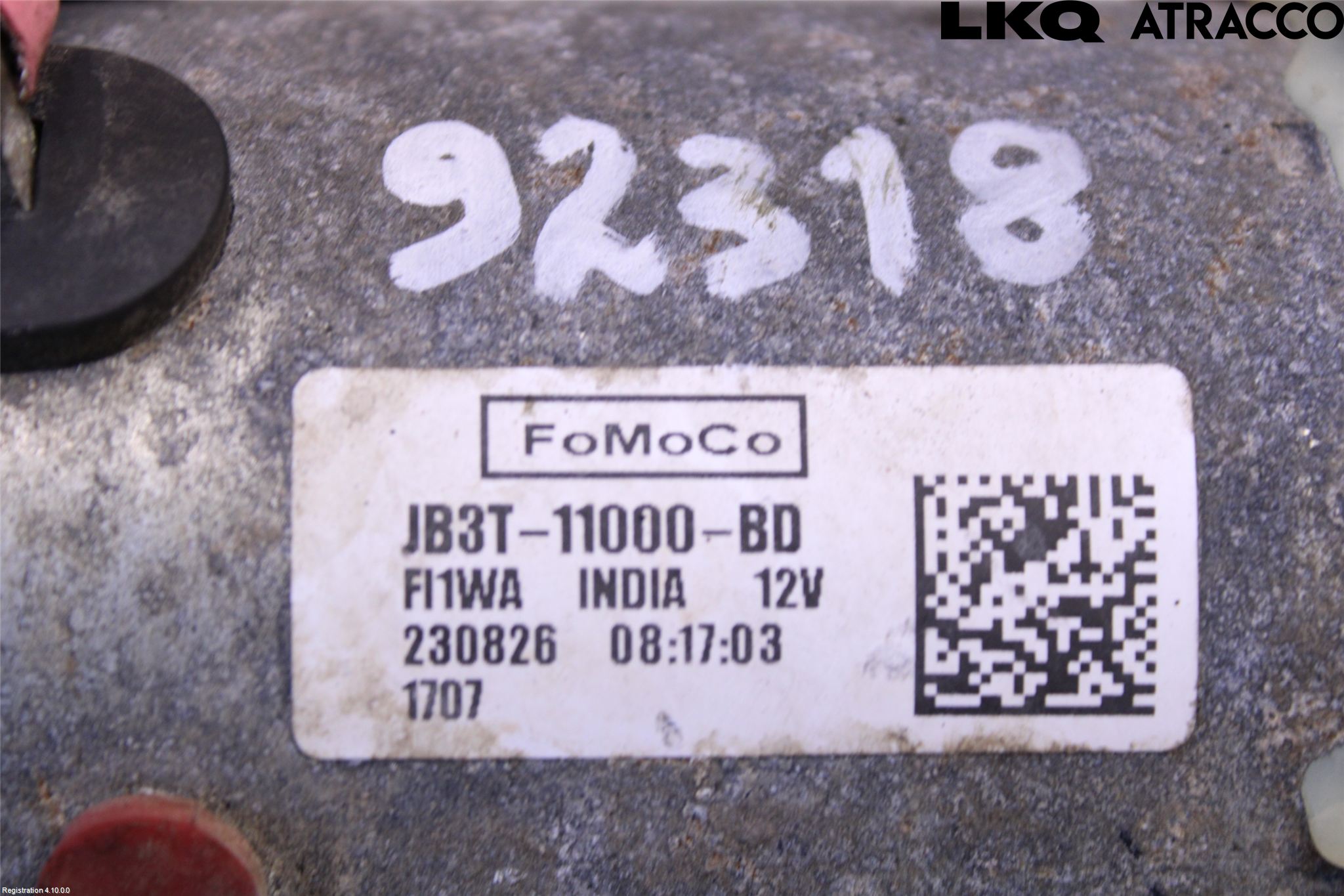 Ford RANGER RAPTOR 24- Startmotor Diesel