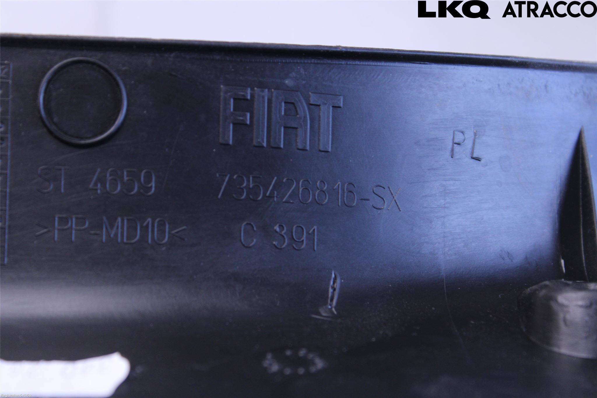 Fiat 500 07- Innr Terskel Innstigning