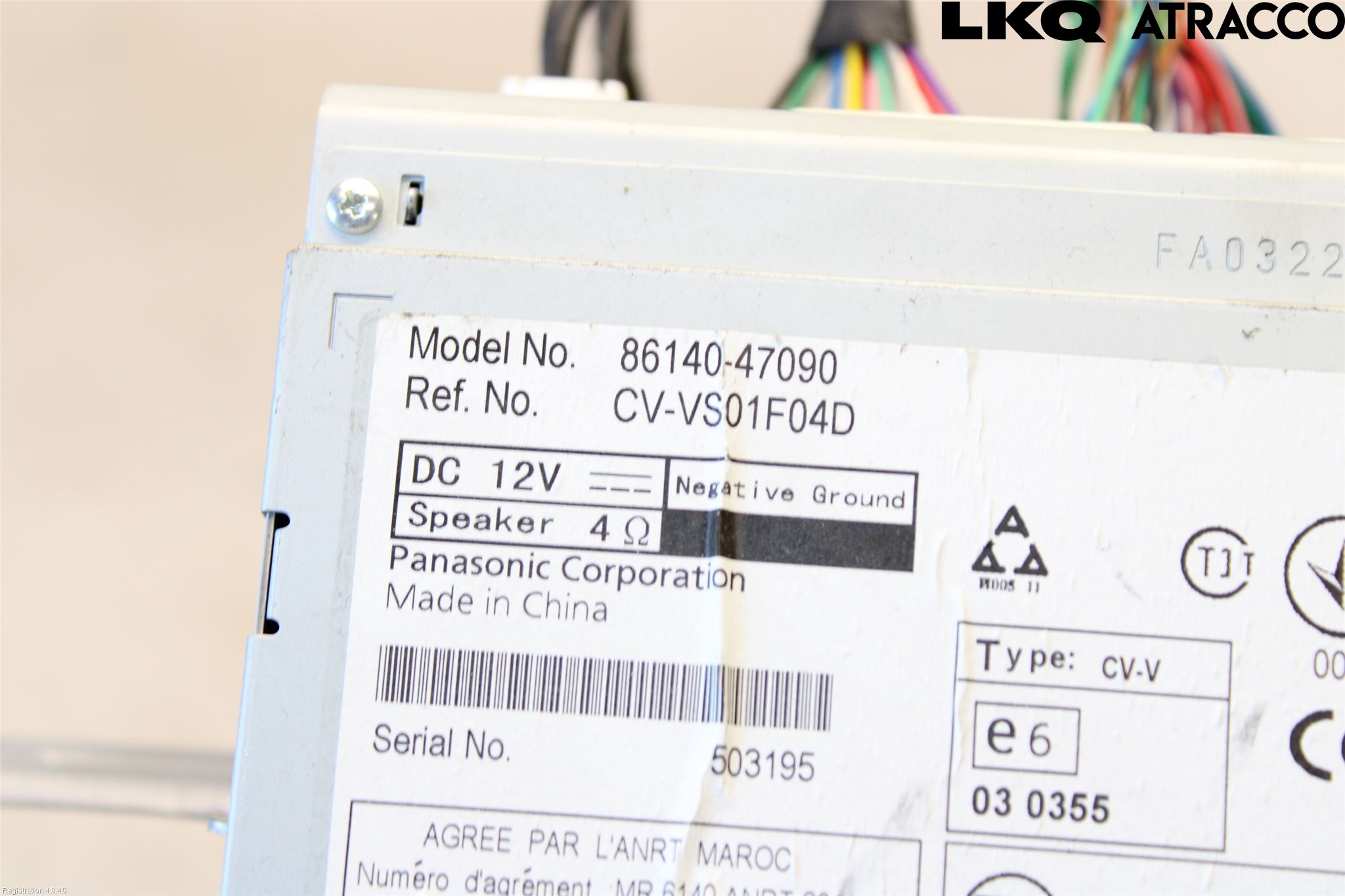 Toyota PRIUS ZVW30 09-20 Stereo Radio Med Cd