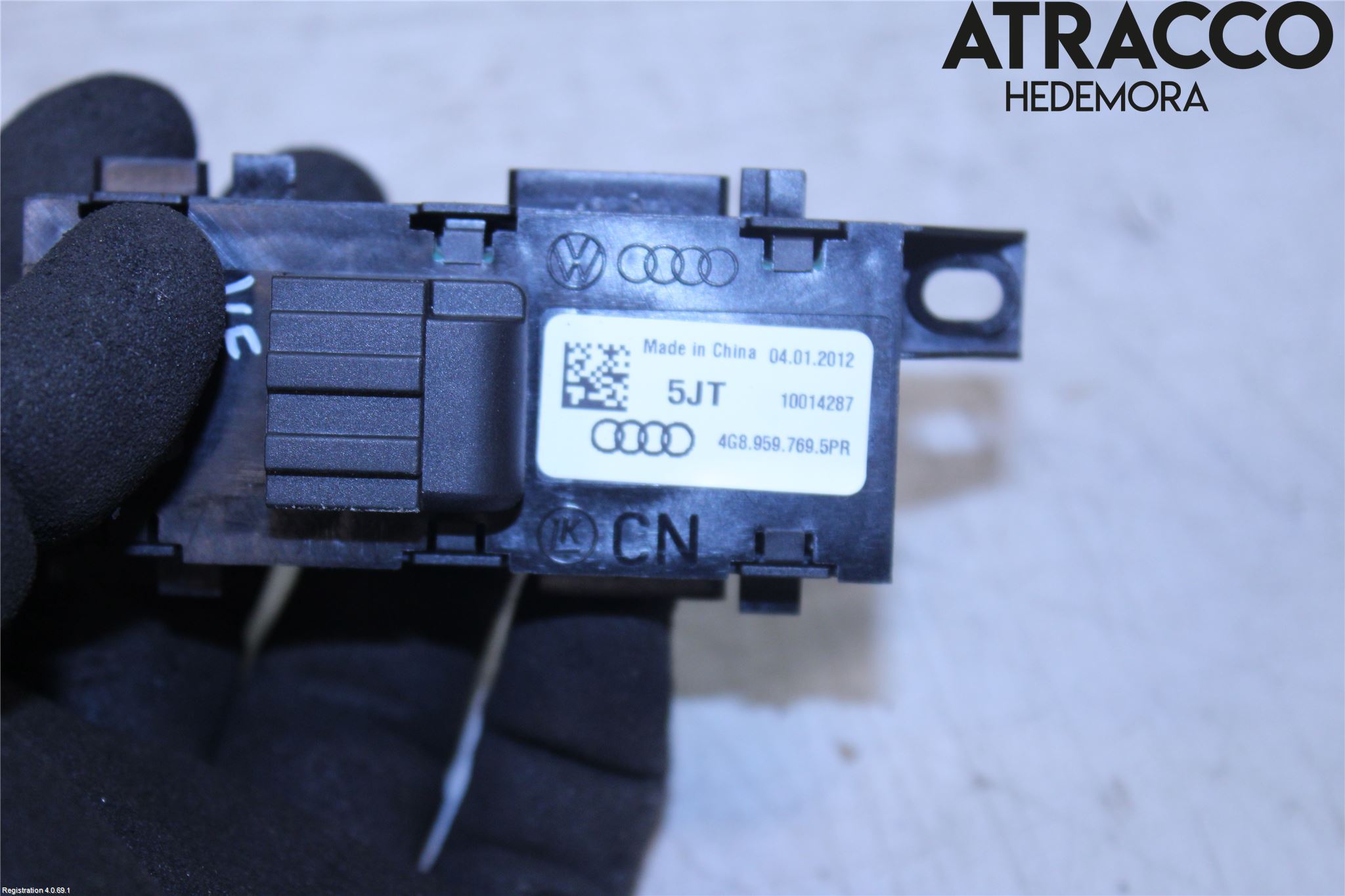Audi A7/S7 4G 11-17 Bryter Seteminne