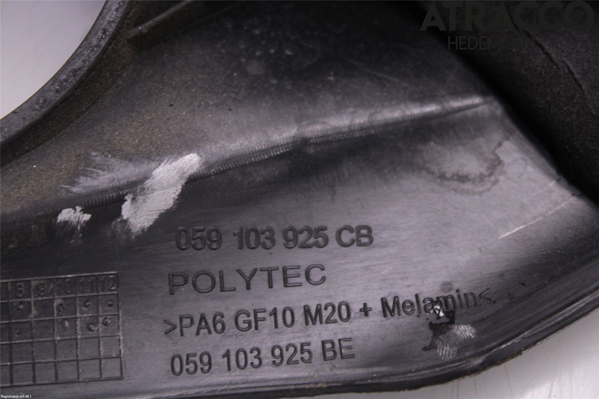 Audi A6/S6 4G 11-18 Motor Deksel Over Motor