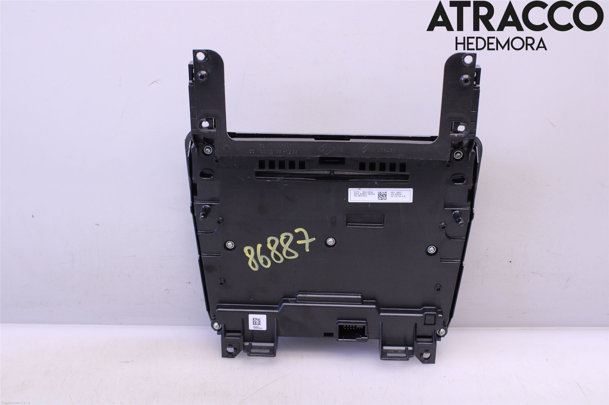 Citroen C4 II 11-18 Varme Ac Betjening-Display