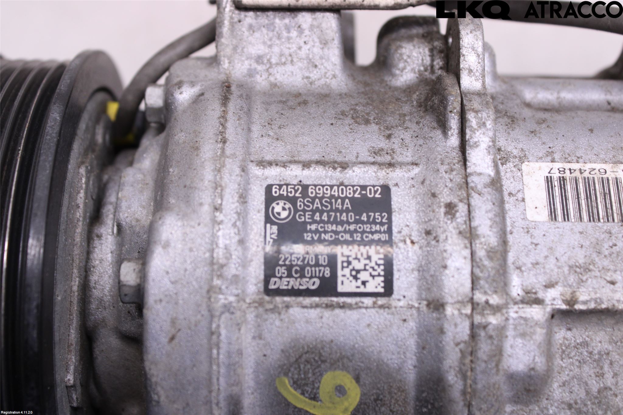BMW 3 G20/G21/G80/G81 19- Varme Ac Kompressor