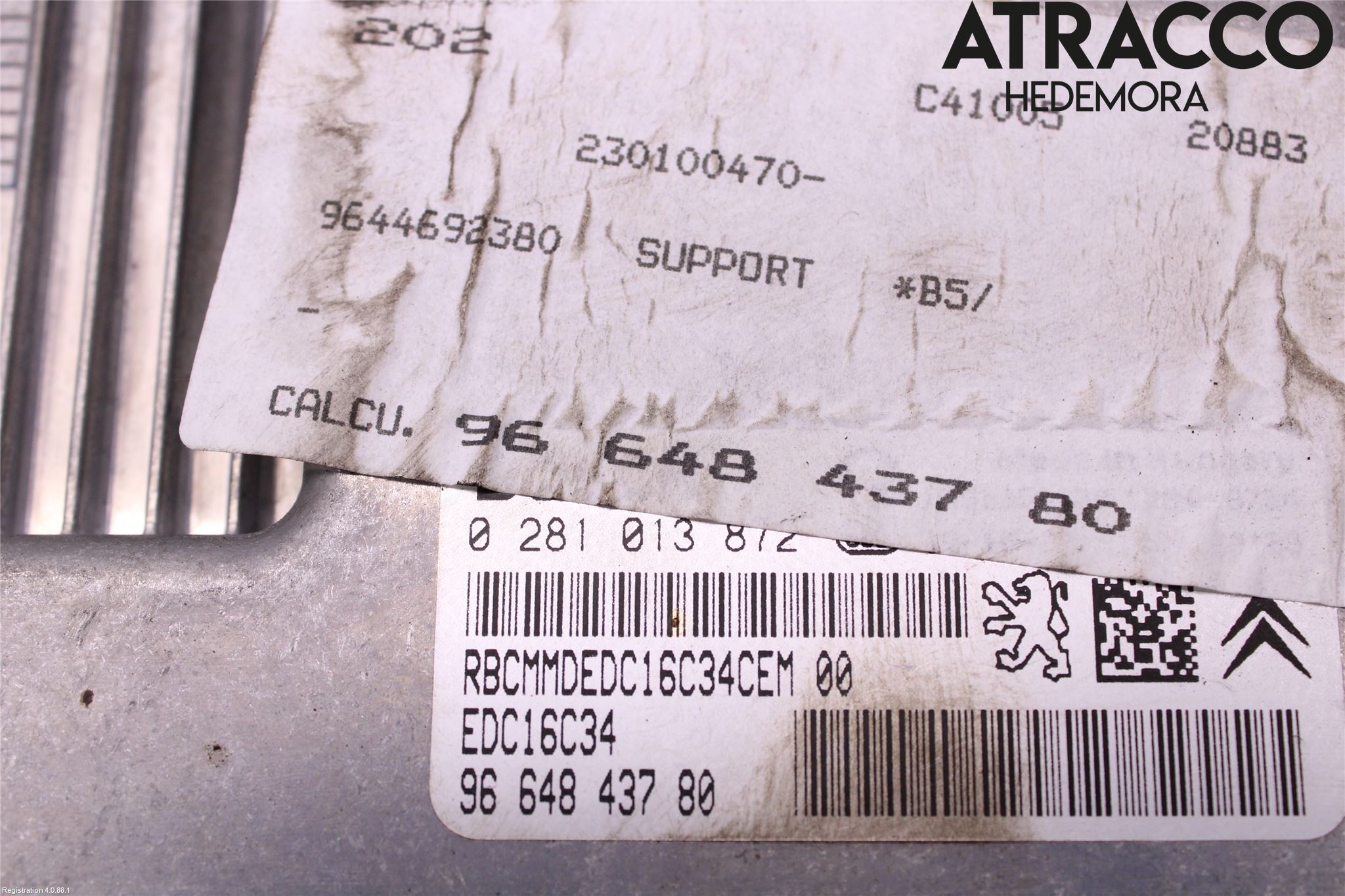 Citroen C4 I   05-10 Styreenhet Dieselpumpe