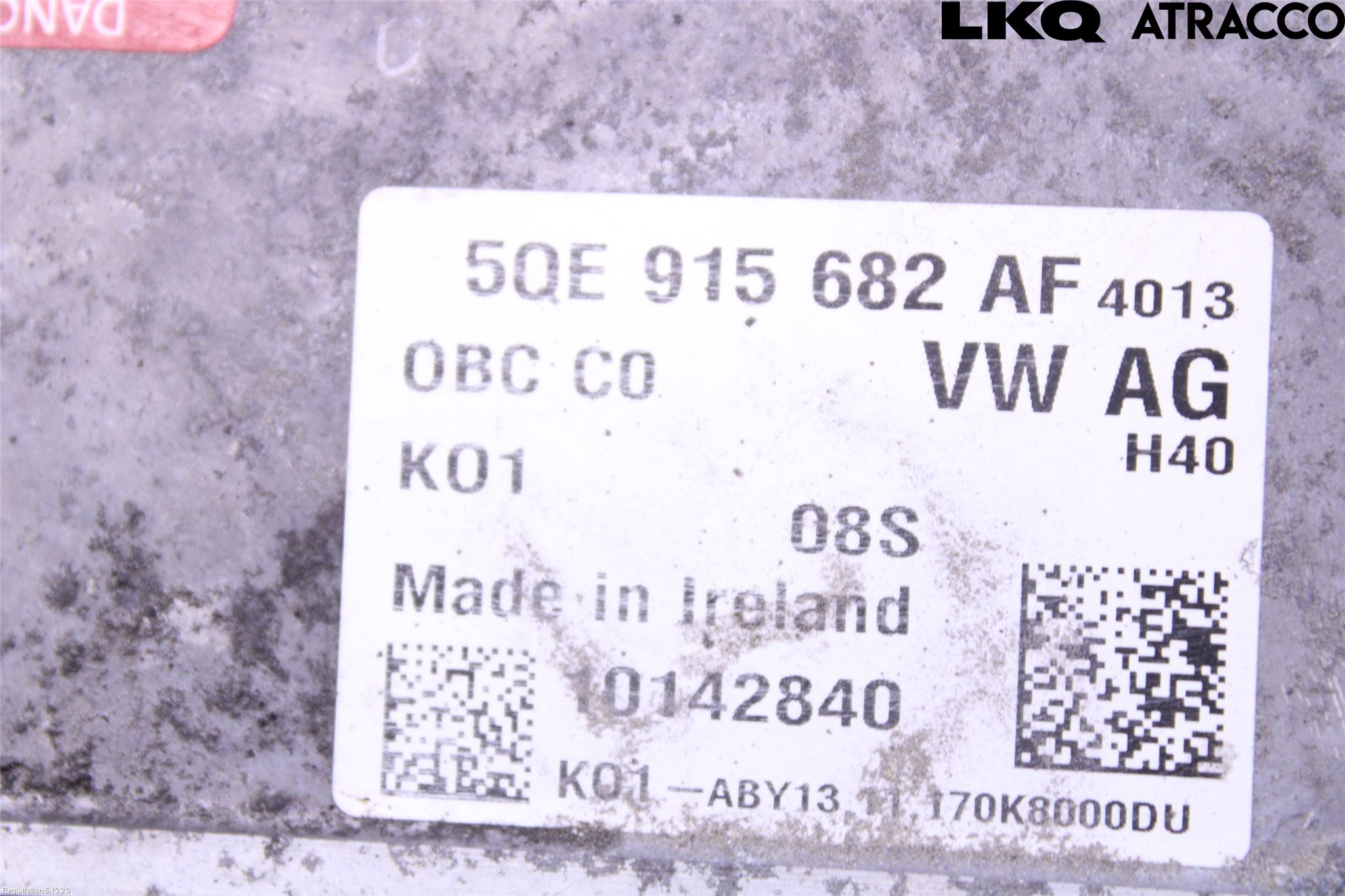 Volkswagen VW PASSAT 15-19 Batterilader Hybrid