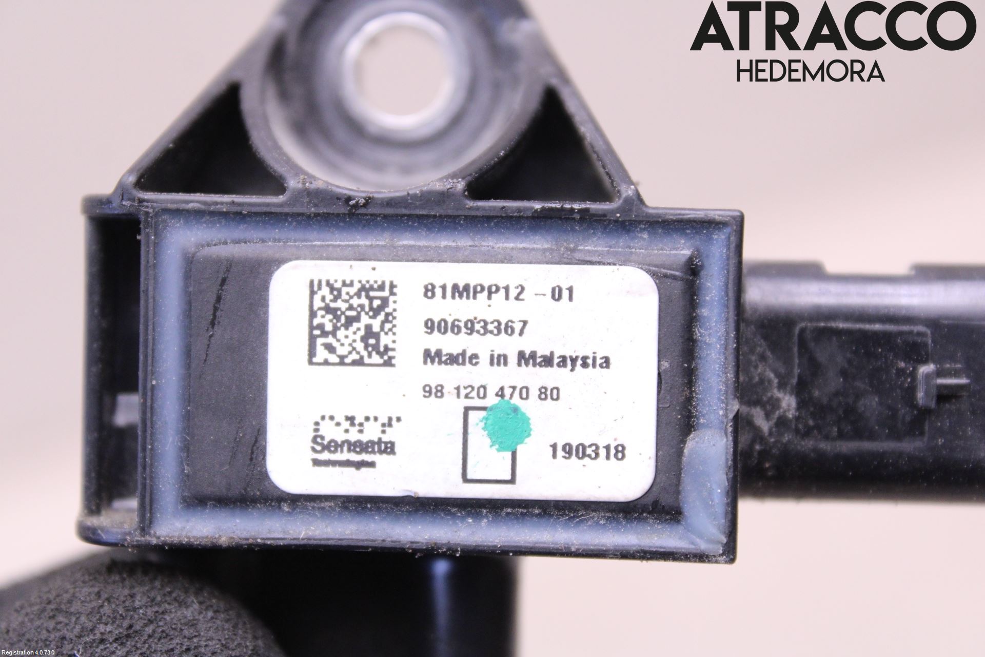Peugeot 5008 17-24 Sensor Temp-Trykk Avgass