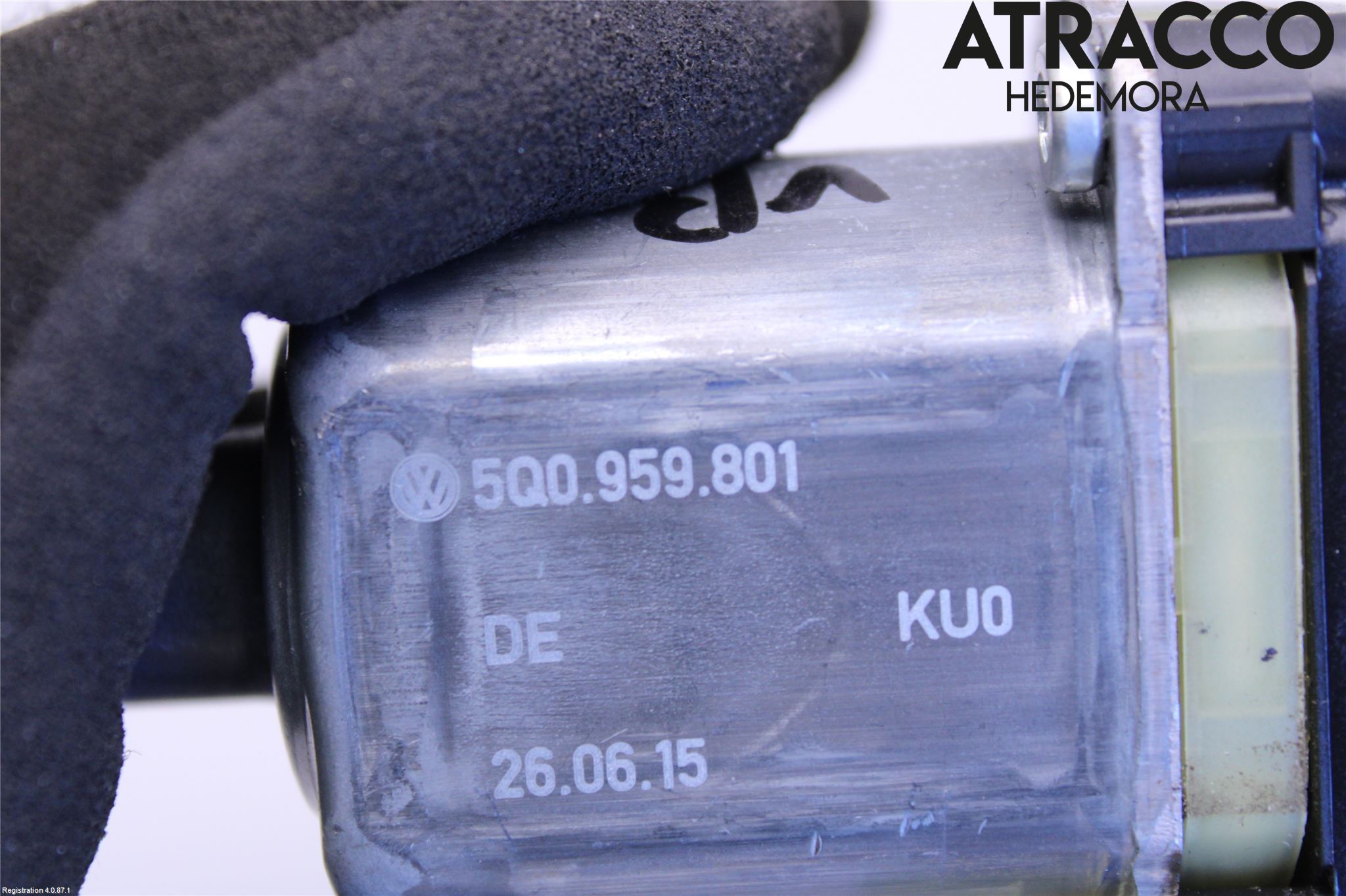Audi A3/S3 8V 13-20 Vindusheismotor