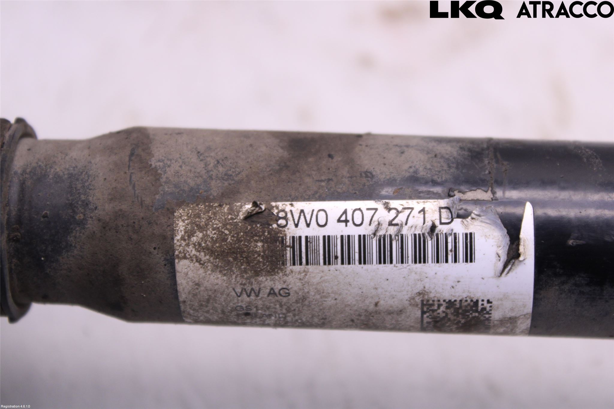 Audi A4/S4 B9 16-19 Drivaksel Foran Kompl Venstre