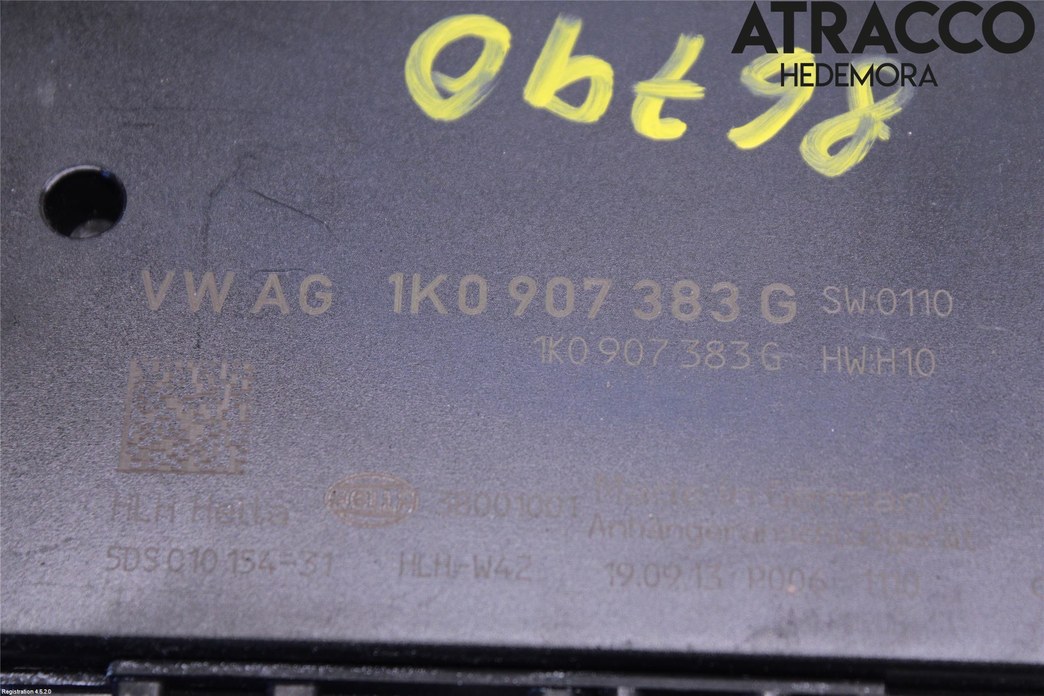 Volkswagen VW TIGUAN 07-16 Styreenhet Tilhengerfeste