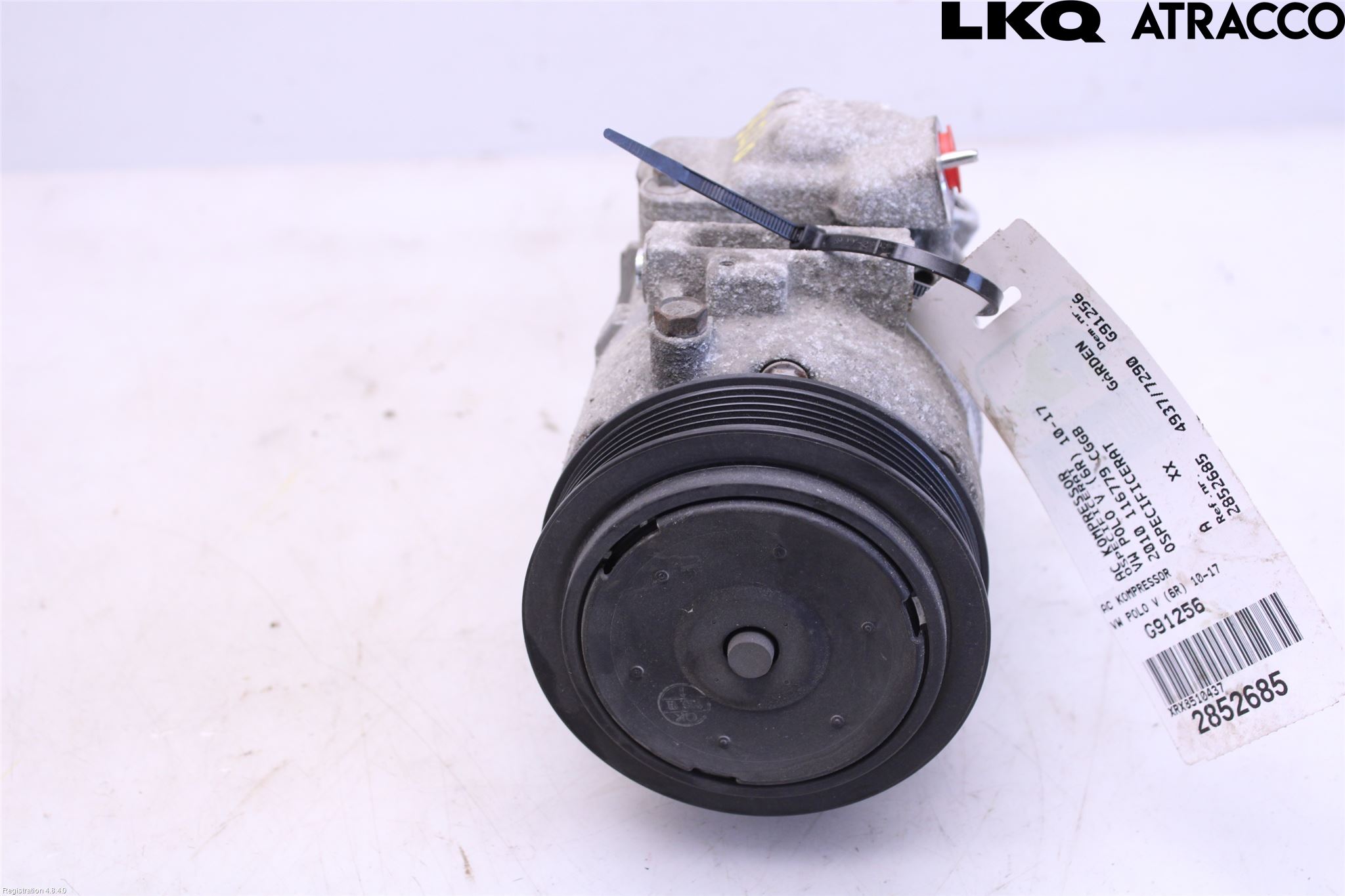Volkswagen VW POLO 10-17 Varme Ac Kompressor