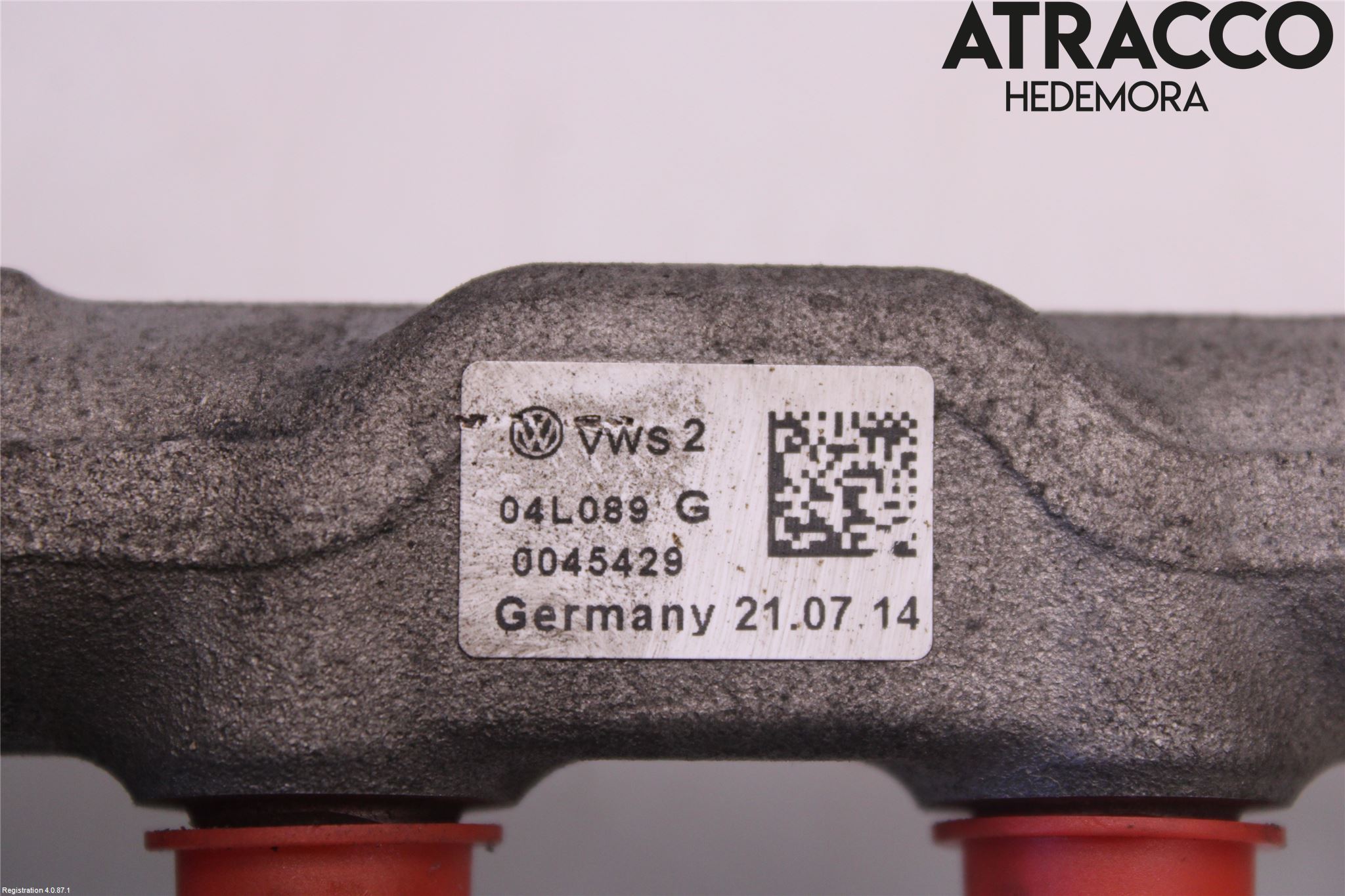 Audi A4 ALLROAD 09-16 Inj. Fuelrail
