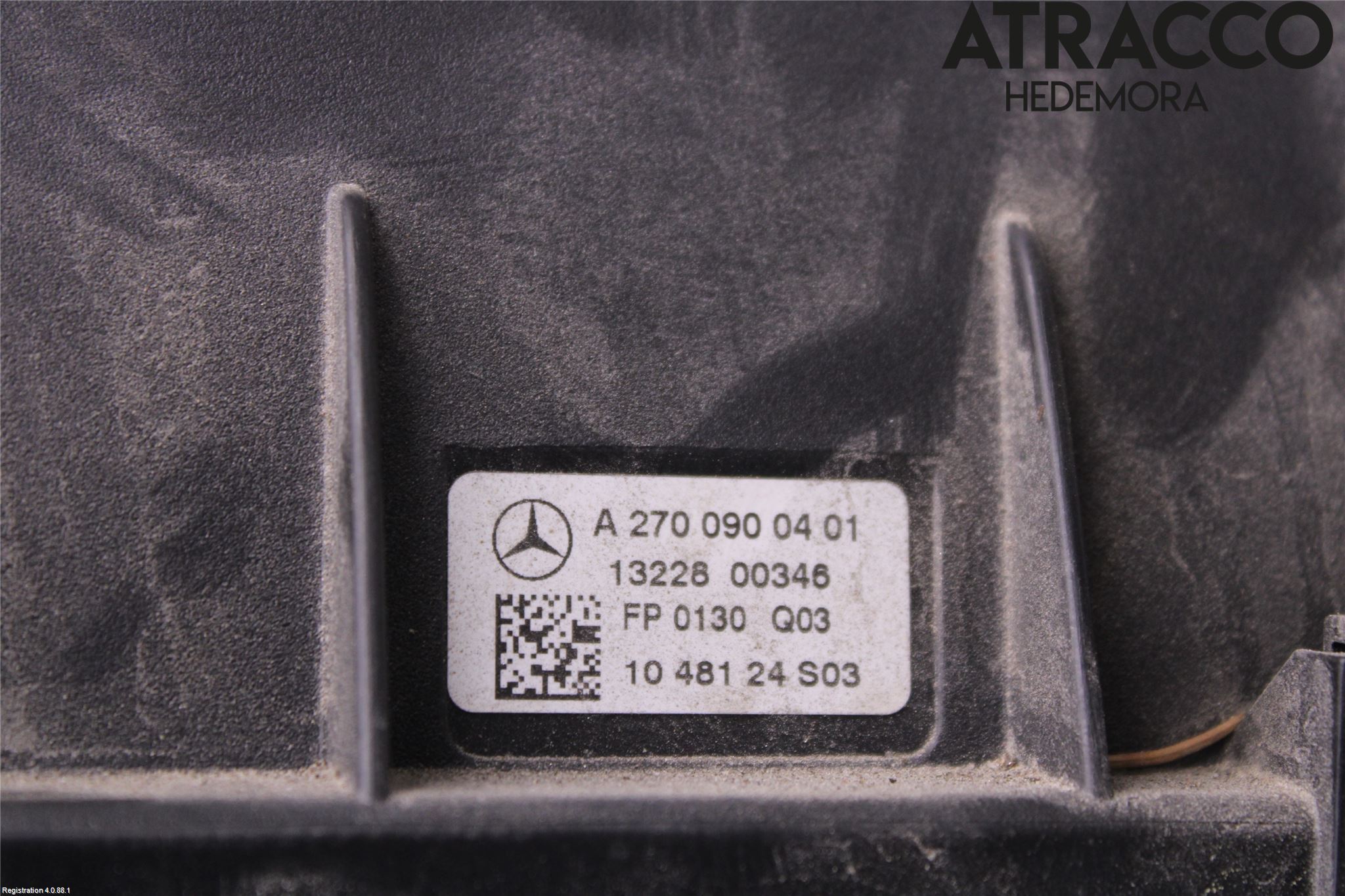 Mercedes-Benz MB A-KLASS (W176) 13-18 Luftfilter Boks