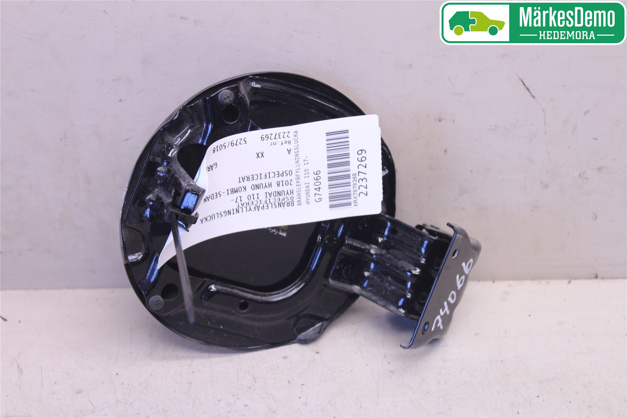 Hyundai i10 BA 17-20 Drivstoff Tankluke
