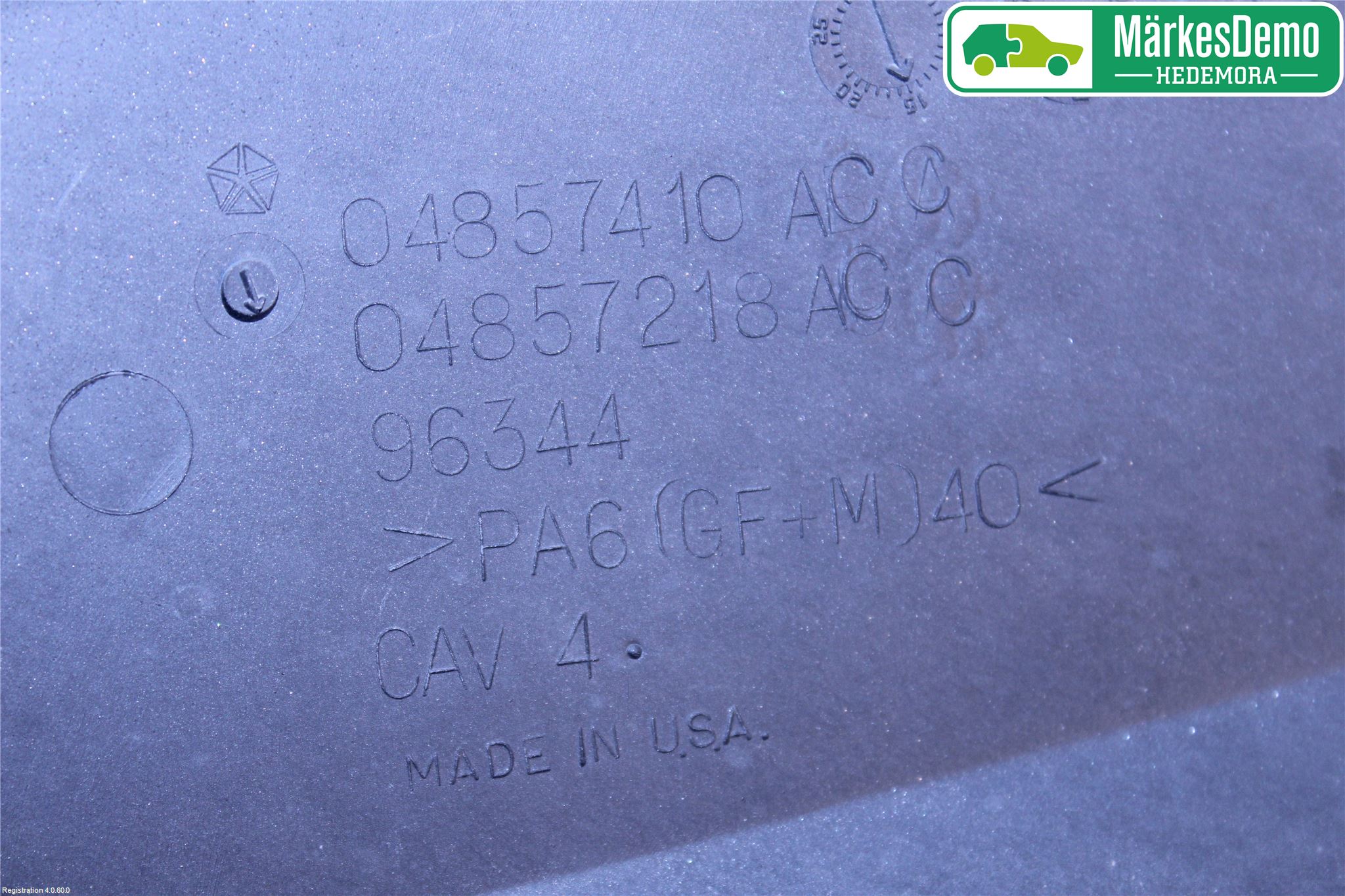 Chrysler CHR VOYAGER     04-07 Tackplast Front