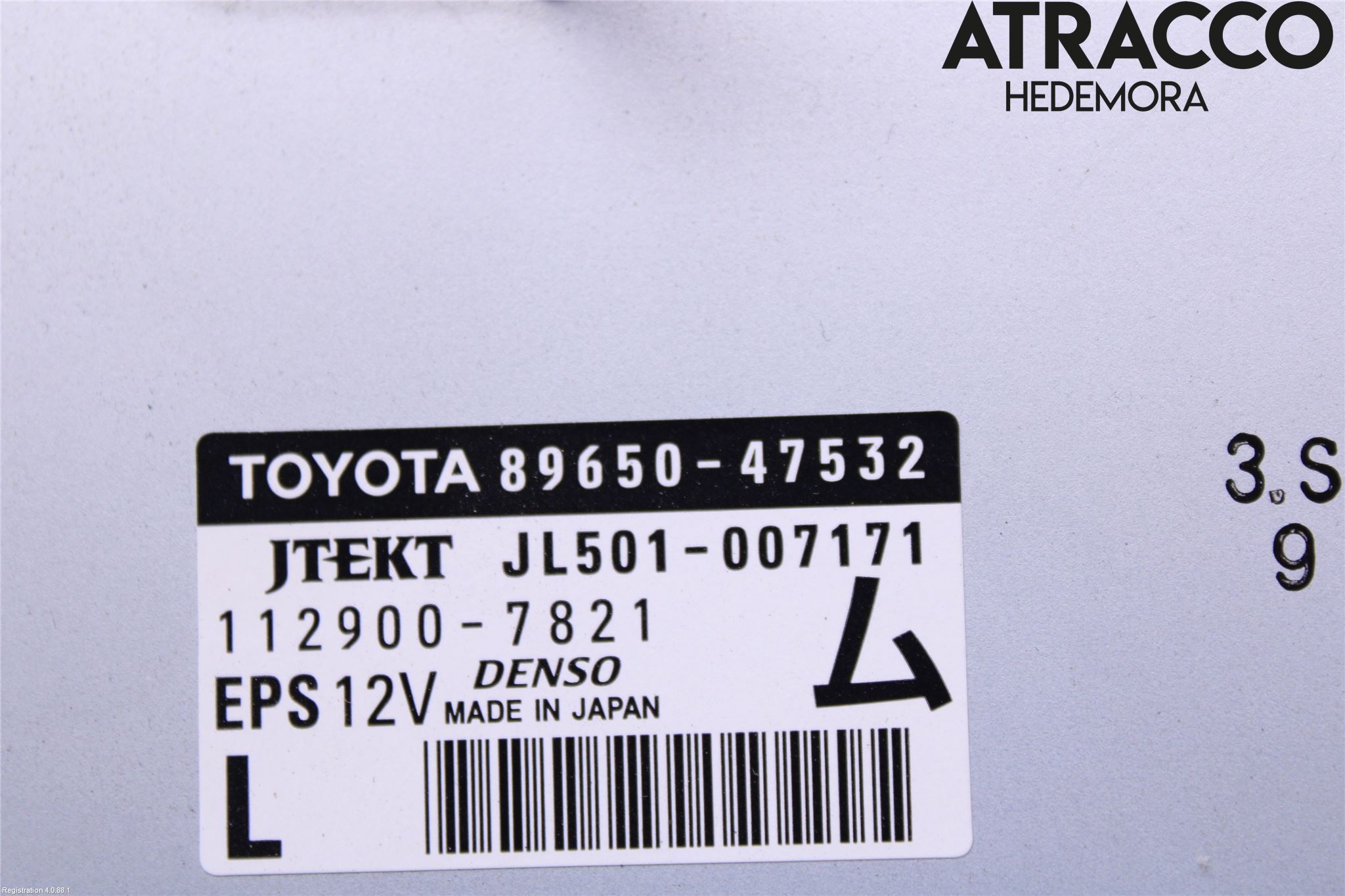 Toyota PRIUS ZVW30 09-20 Styreenhet Øvrig
