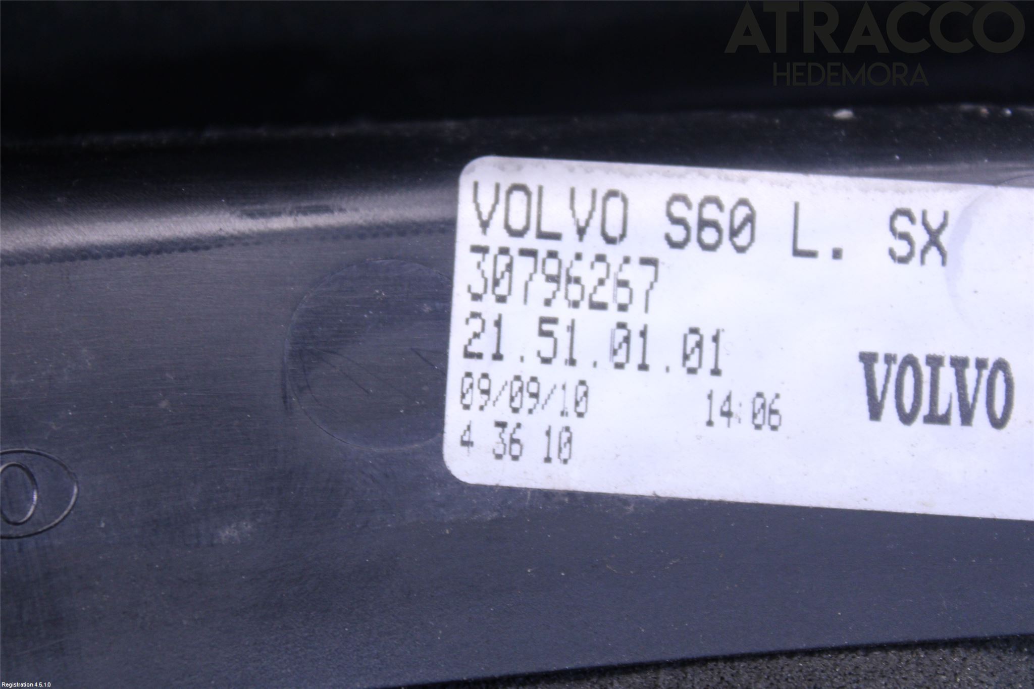Volvo S60 11-13 Baklykt Venstre