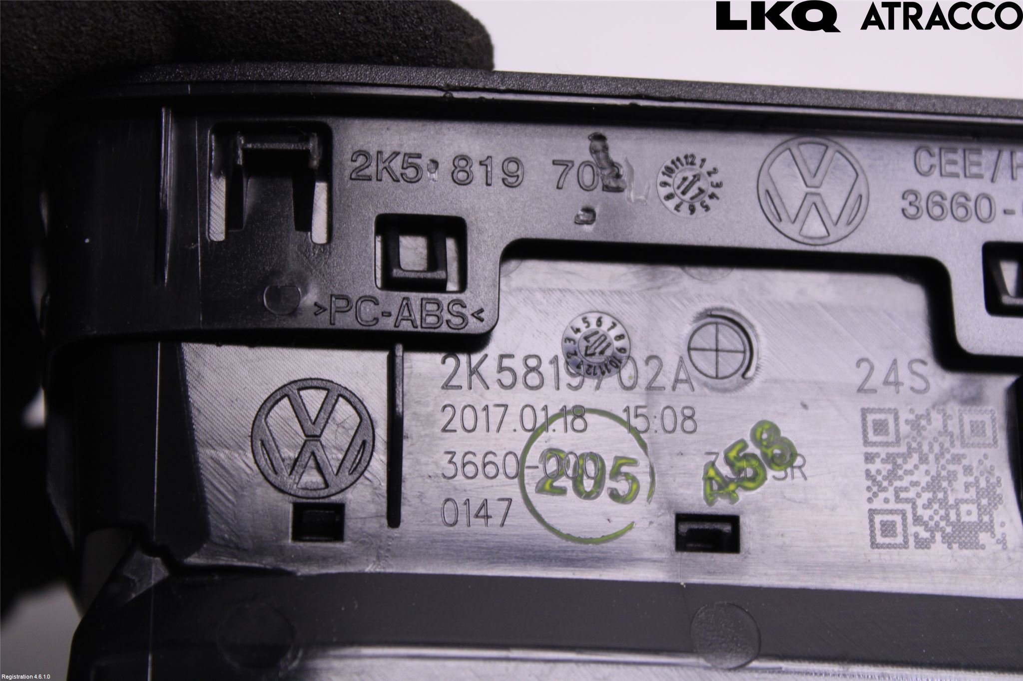 Volkswagen VW CADDY 16-20 Dashbord Kanal - Dyse