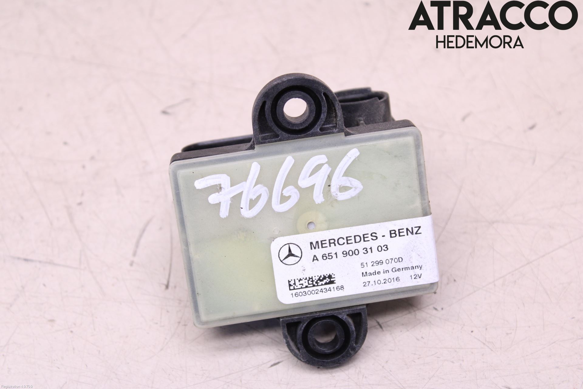 Mercedes-Benz MB CLA-KLASS (C117/X117) 13-19 Rele Gløding Diesel