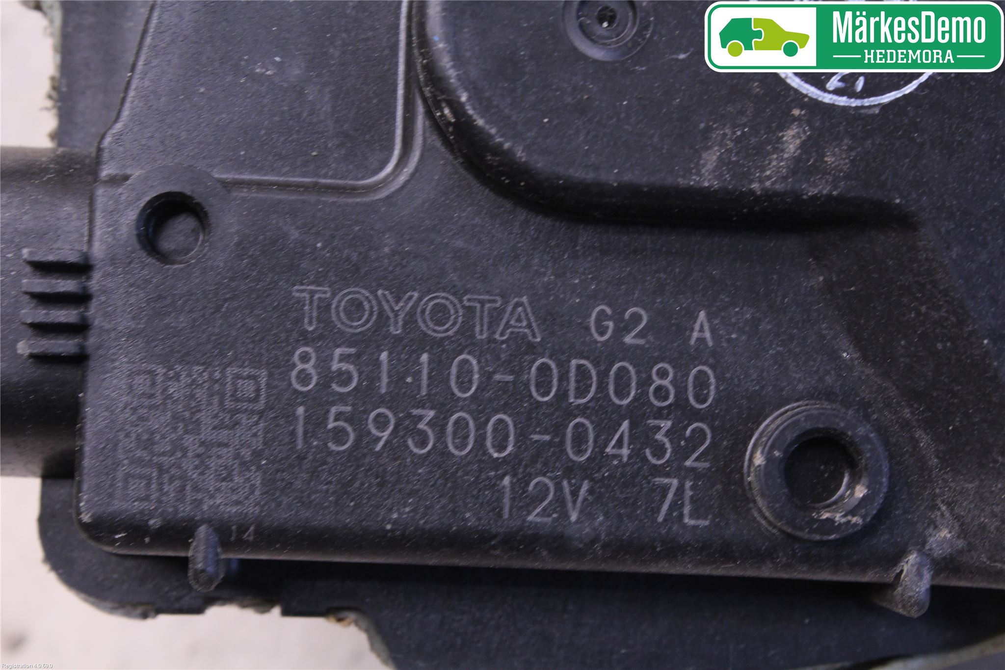 Toyota YARIS XP90 06-11 Viskermotor Frontrute