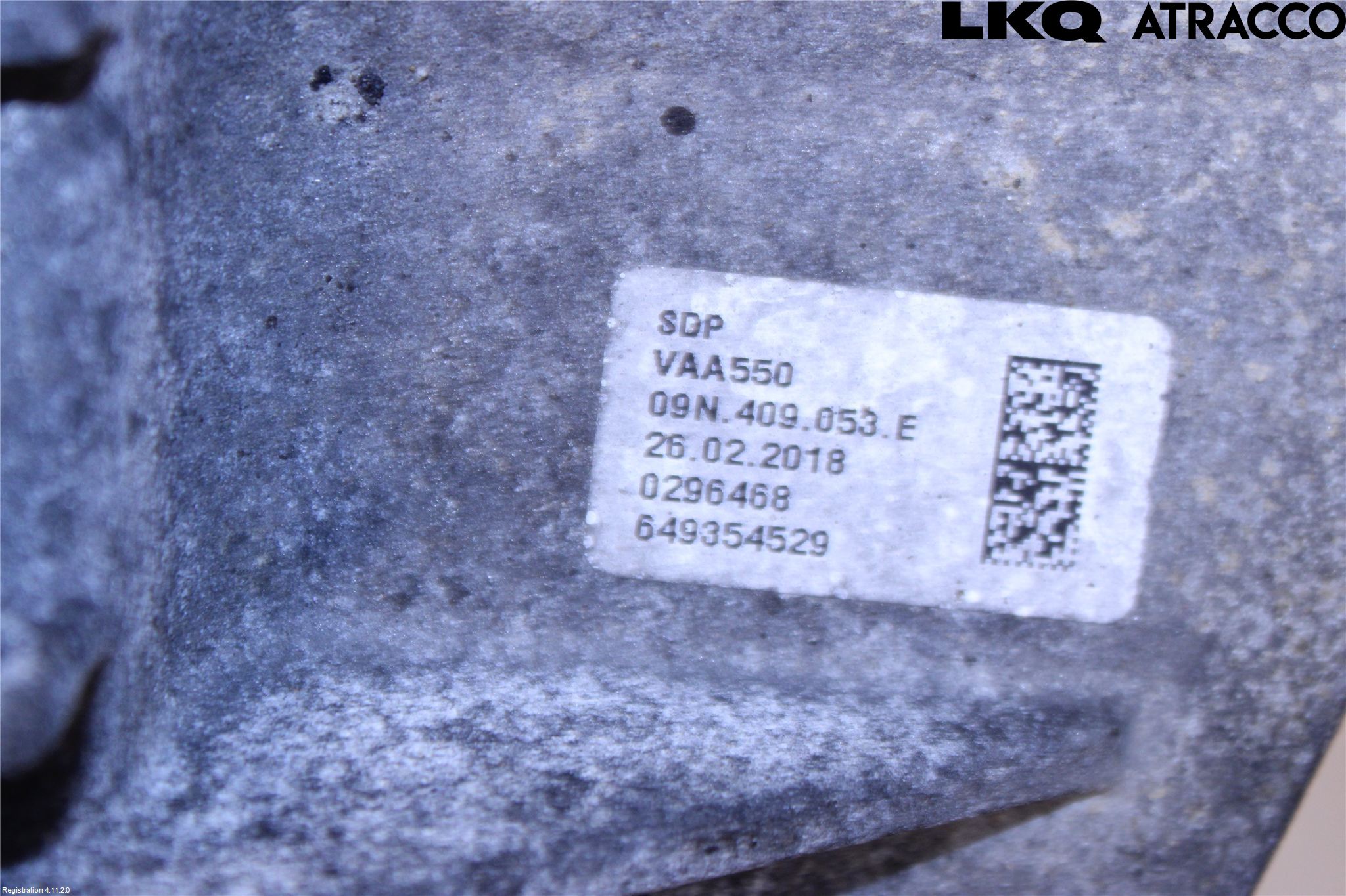 Volkswagen VW TRANSP/CARAVELLE (T6) 16-22 Gearkasse Fordelingskasse
