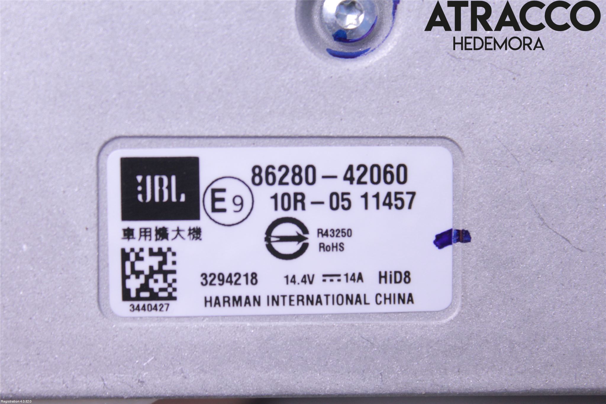 Toyota RAV4 19- Stereo Forsterker