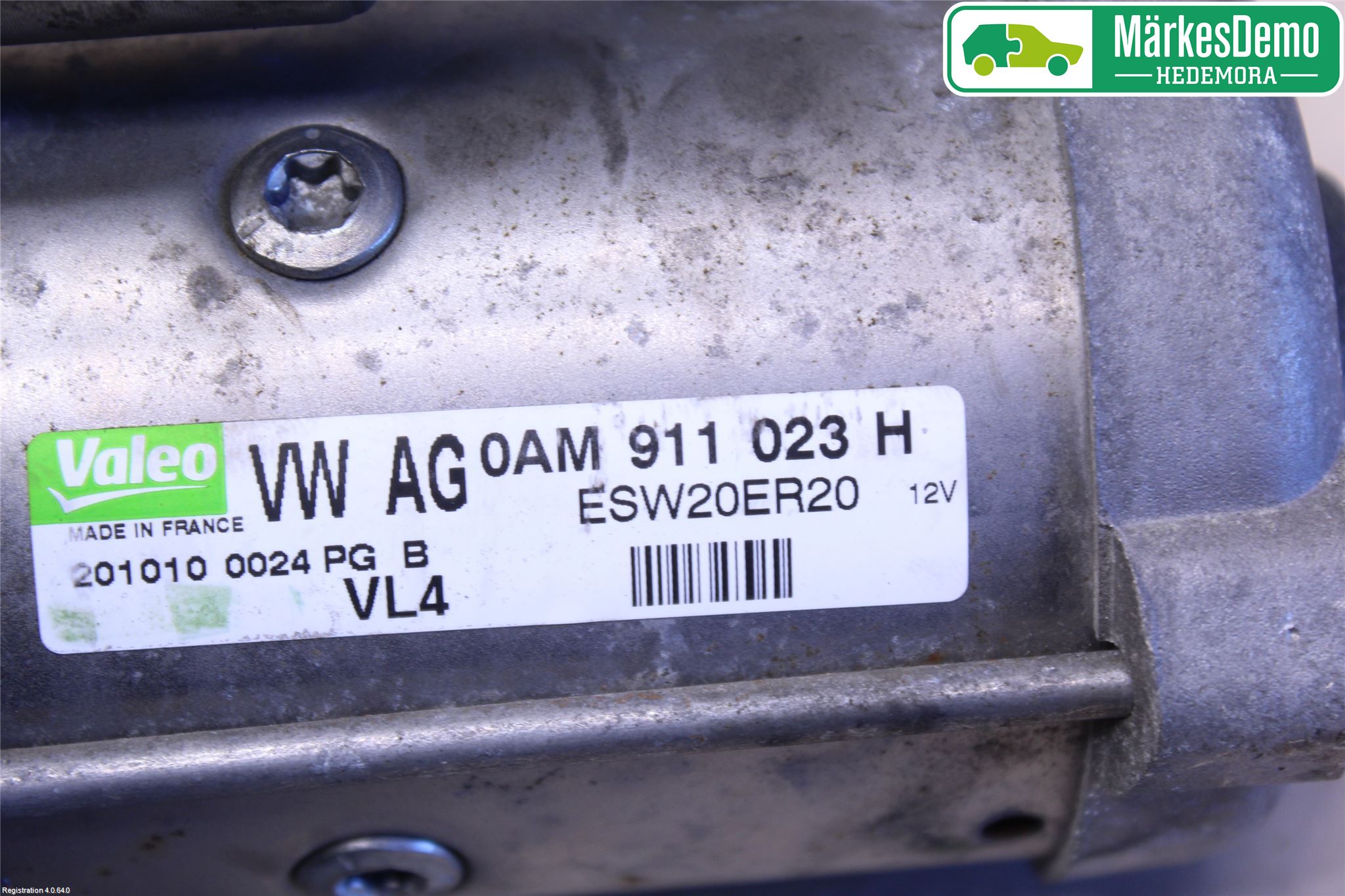 Volkswagen VW GOLF VI 09-13 Startmotor Diesel