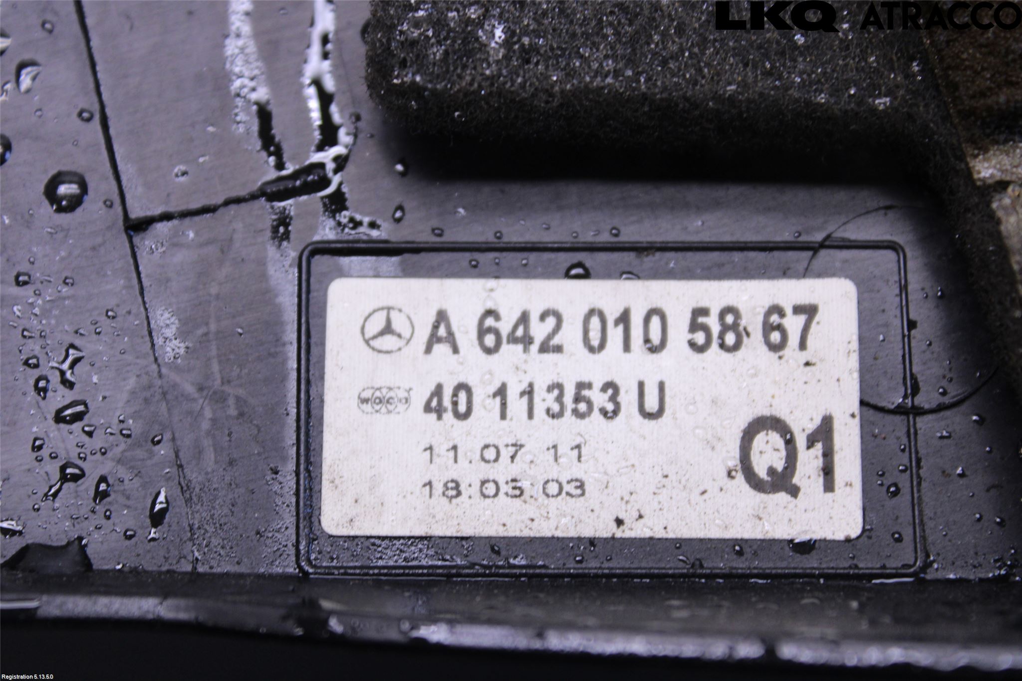 Mercedes-Benz MB E-KLASS (W212) 09-16 Motor Deksel Over Motor