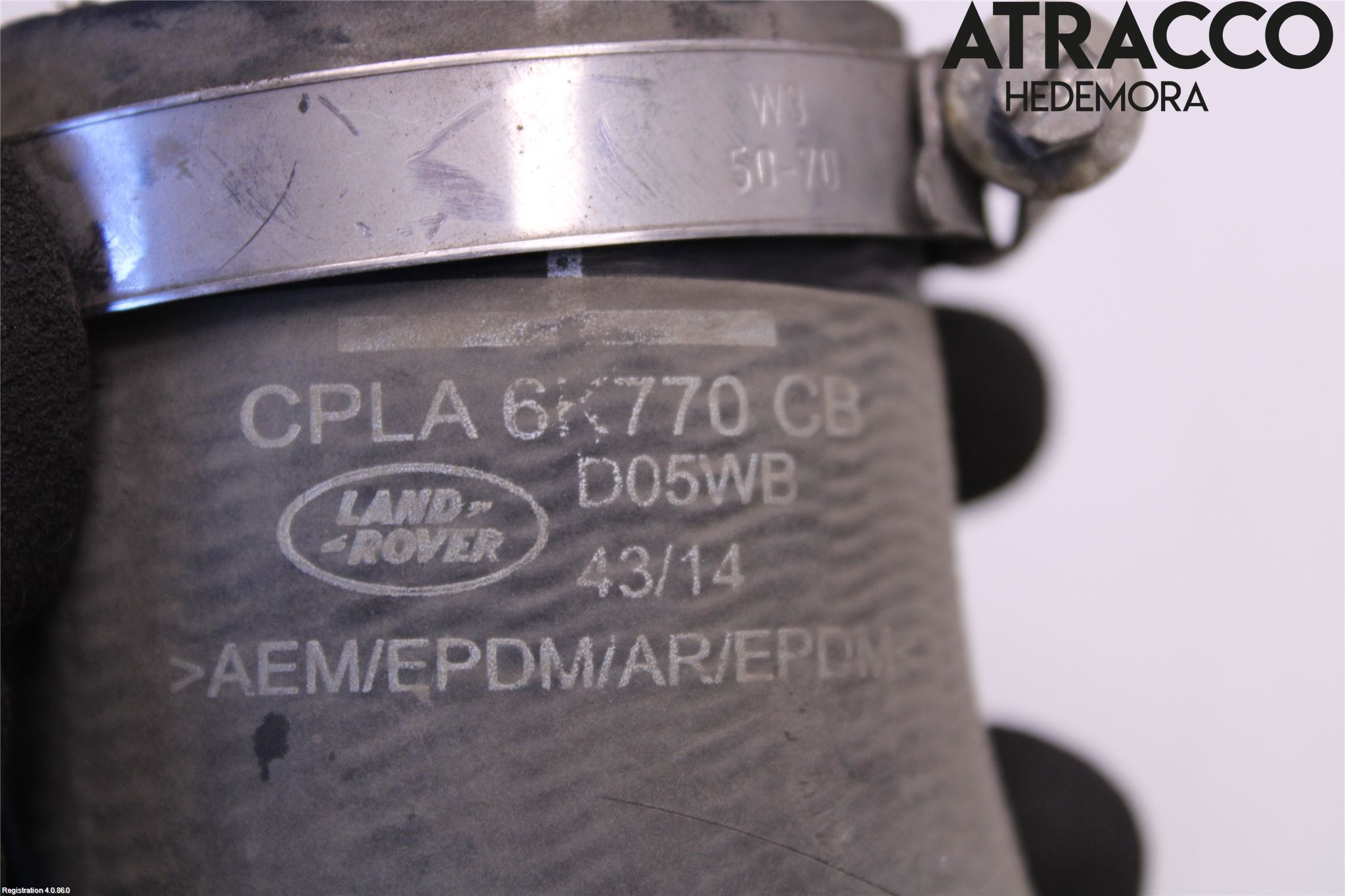 Landrover RANGE ROVER SPORT (L494) 14-22 Intercooler Rør-Slange