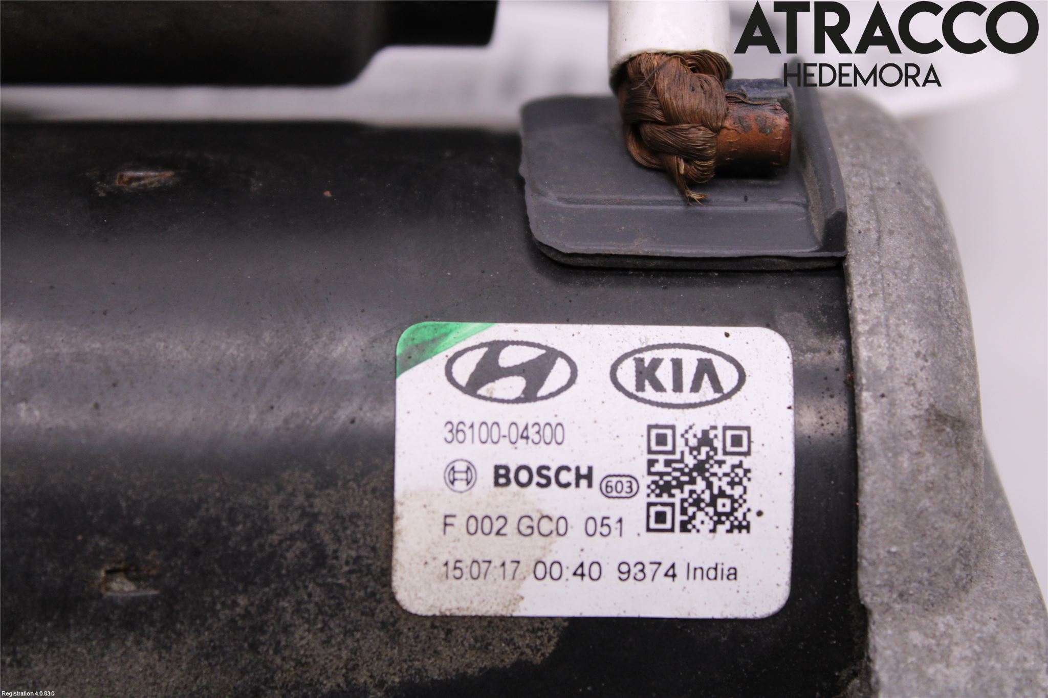 Kia PICANTO 17- Startmotor