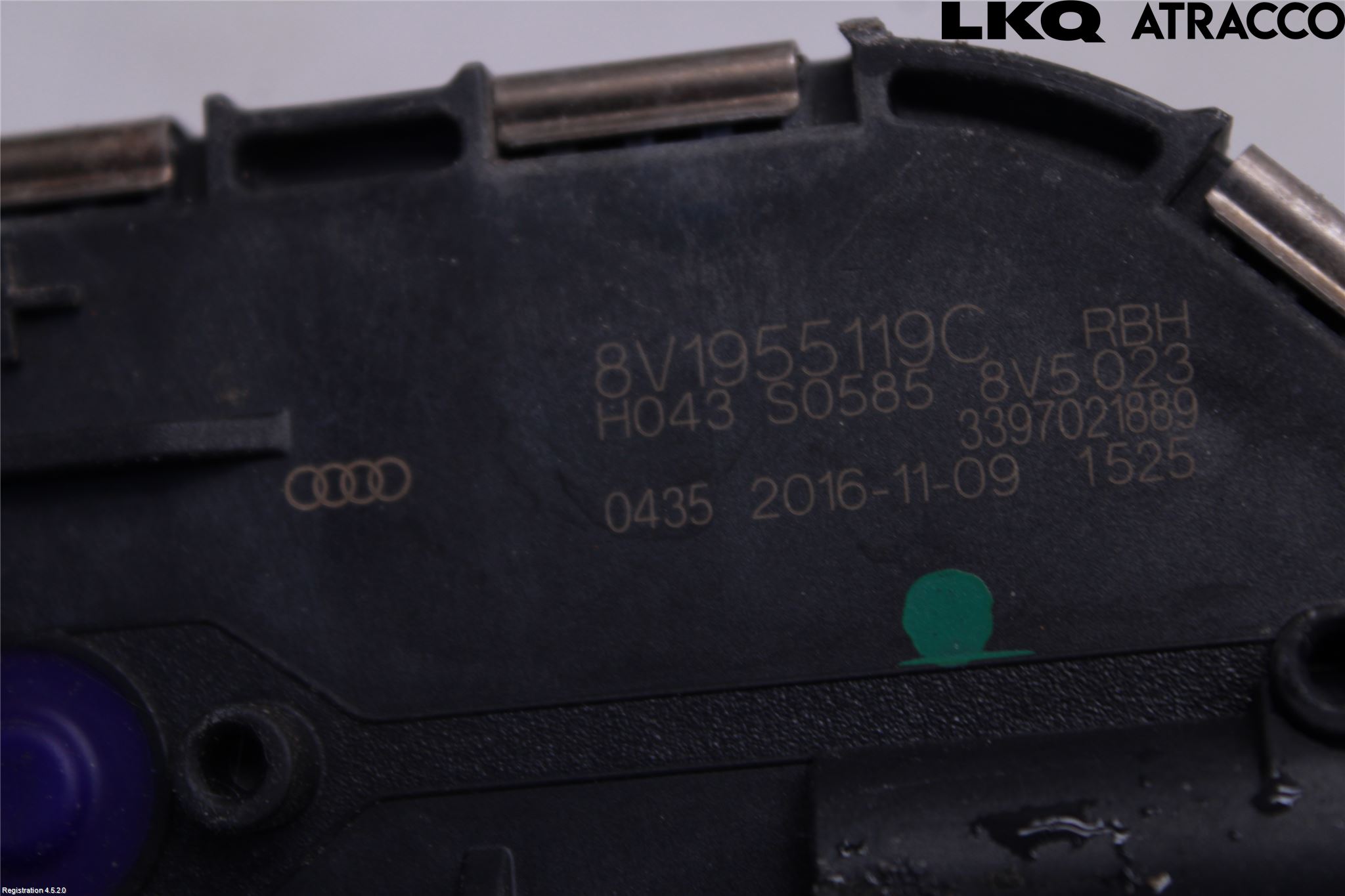 Audi A3/S3 8V 13-20 Viskermotor Frontrute