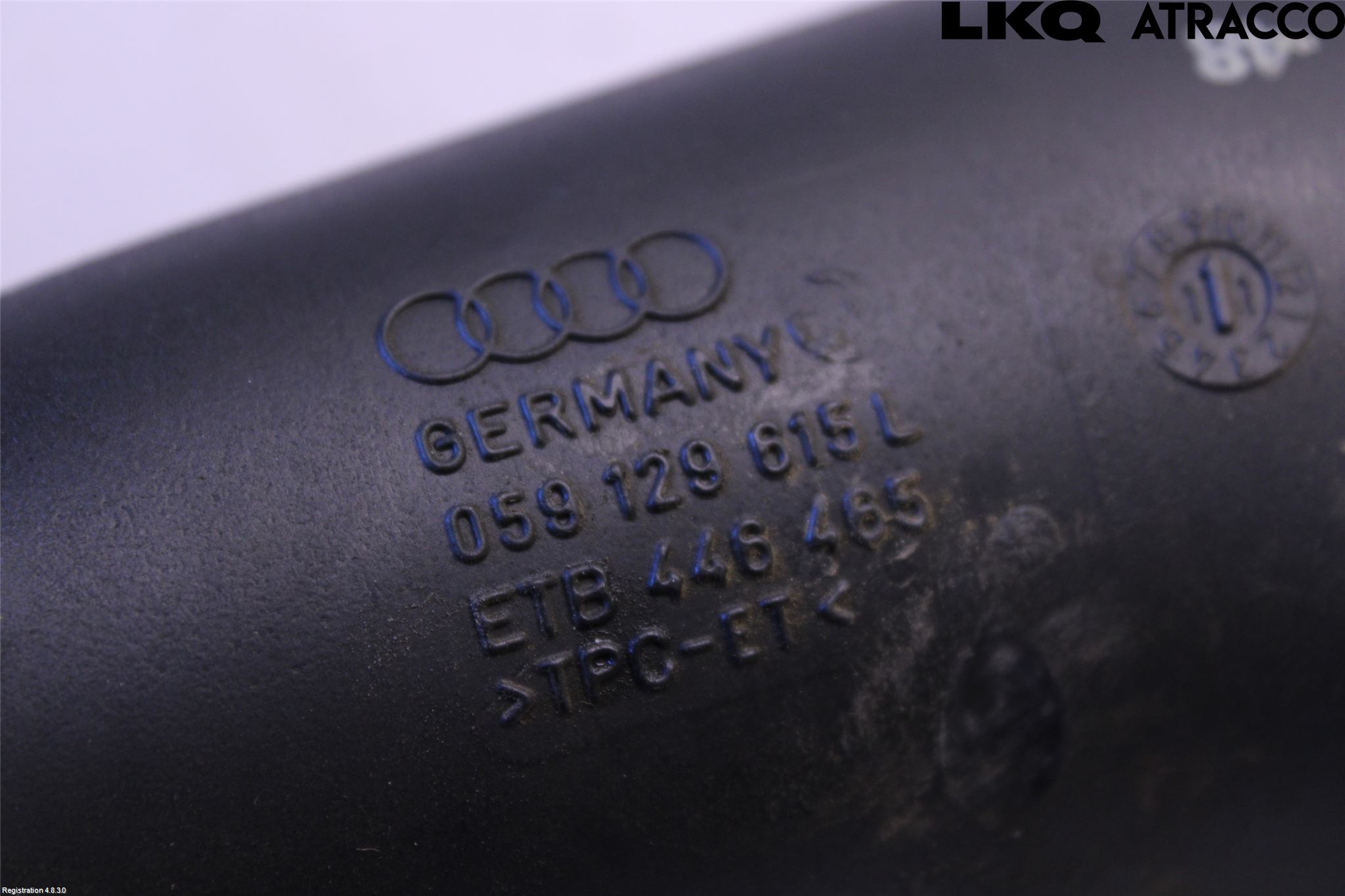 Audi A6/S6 4G 11-18 Inns Gummibelg - Slange