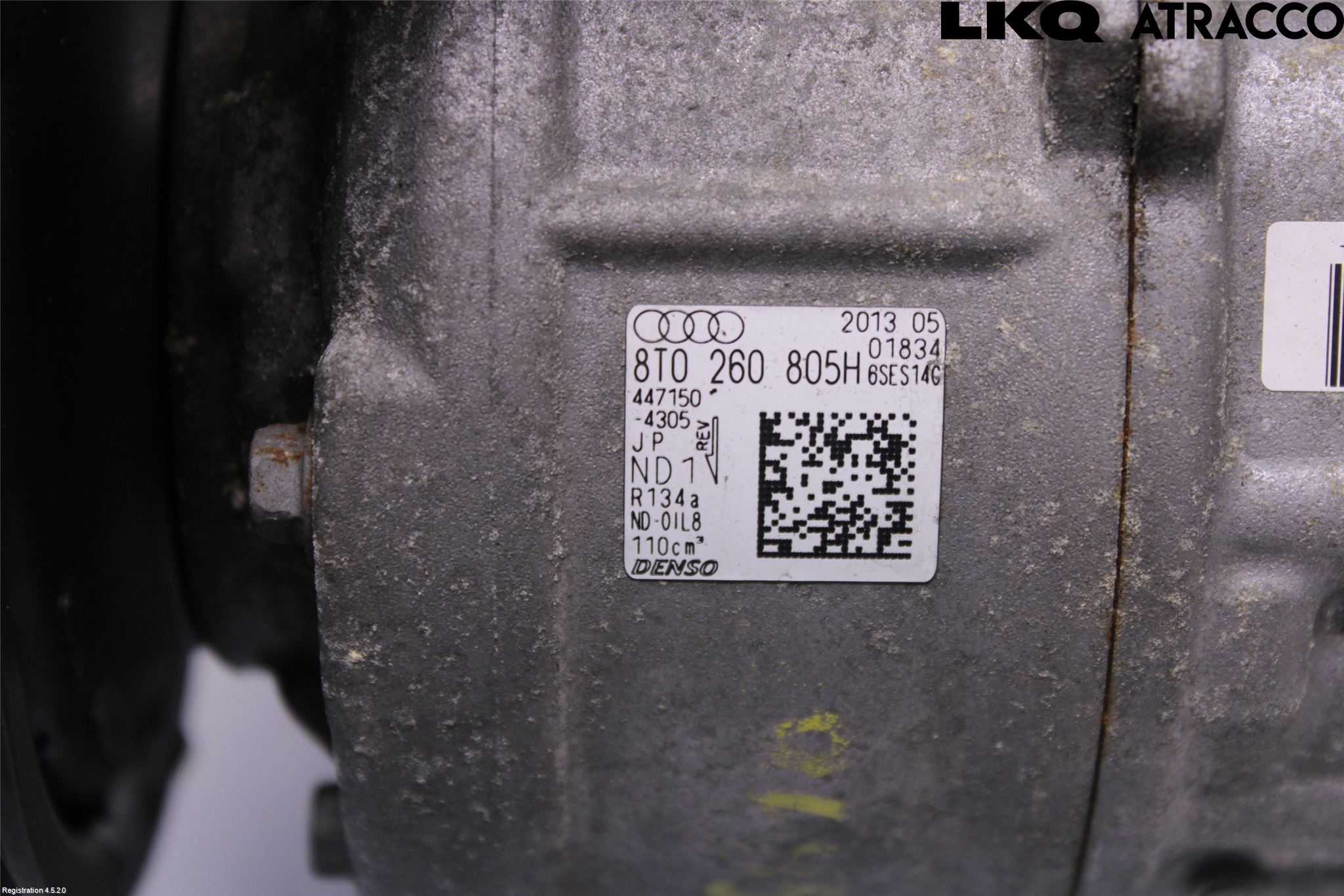 Audi A4 12-15 Varme Ac Kompressor