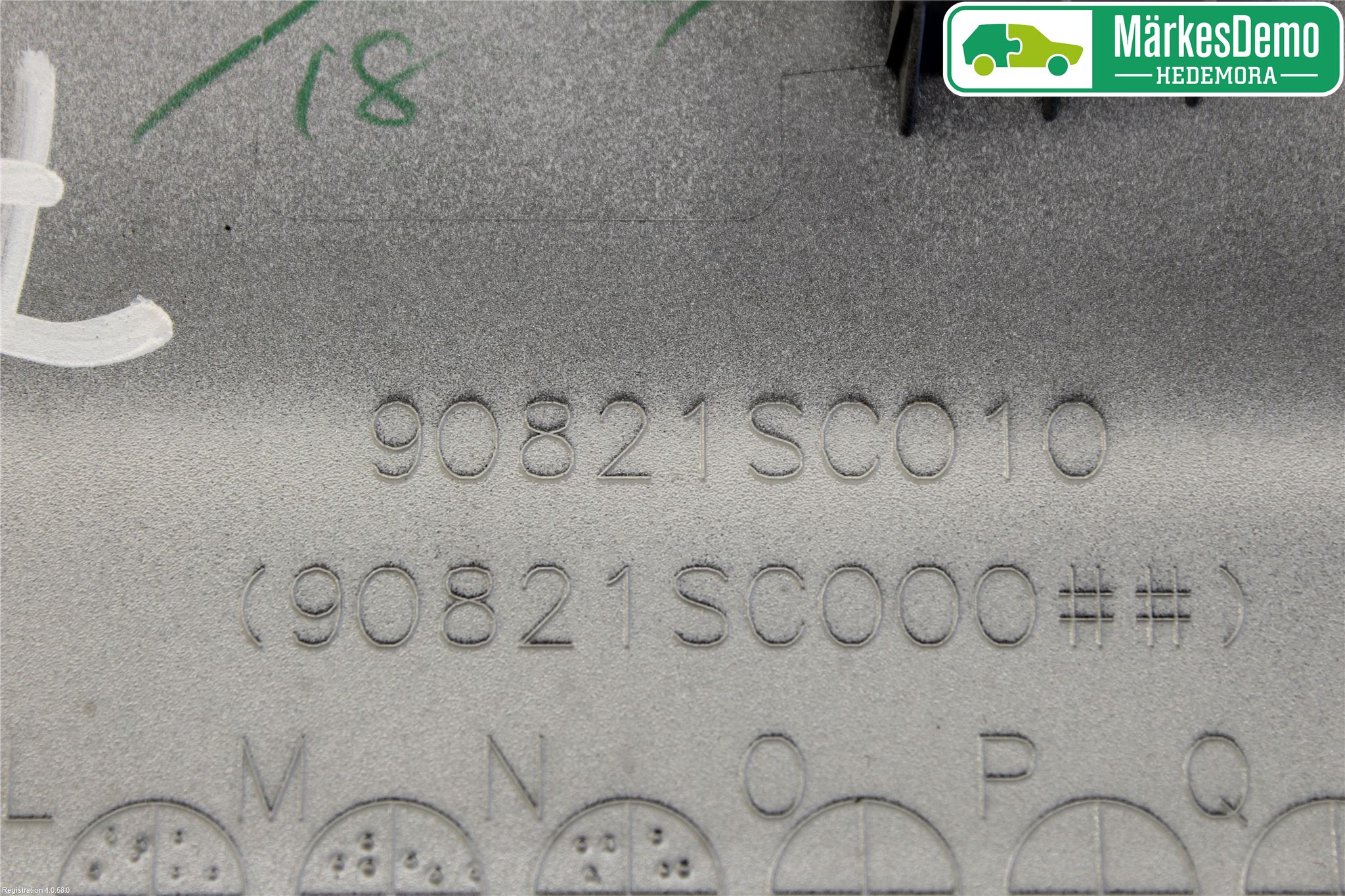 Subaru FORESTER SH  08-13 Panser Luftinntak Oppå