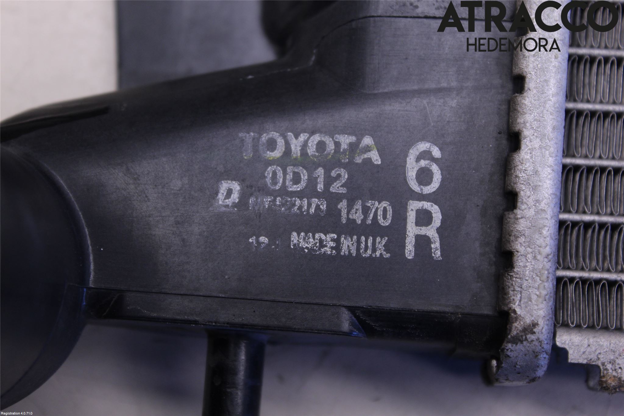 Toyota COROLLA VERSO 08-09 Radiator Manuell