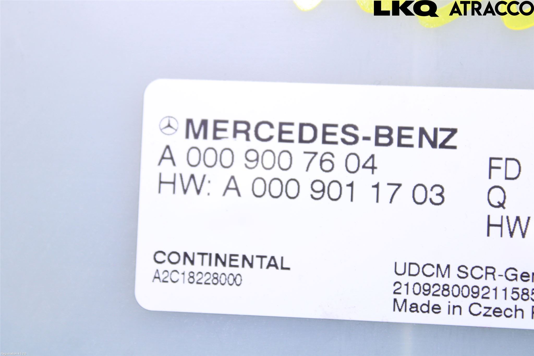 Mercedes-Benz MB SPRINTER (W907/W910) 19- Styreenhet Eksosrensing