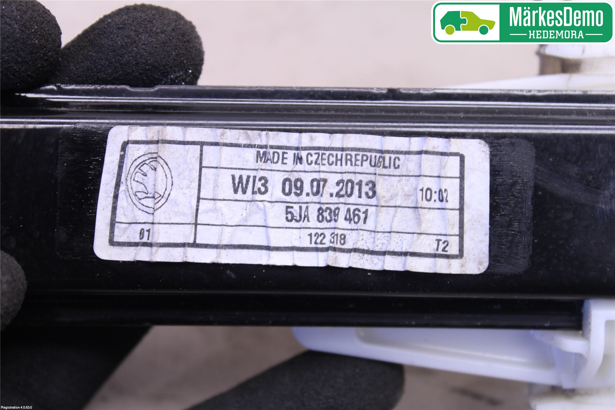 Skoda RAPID Vindusheis El Komp