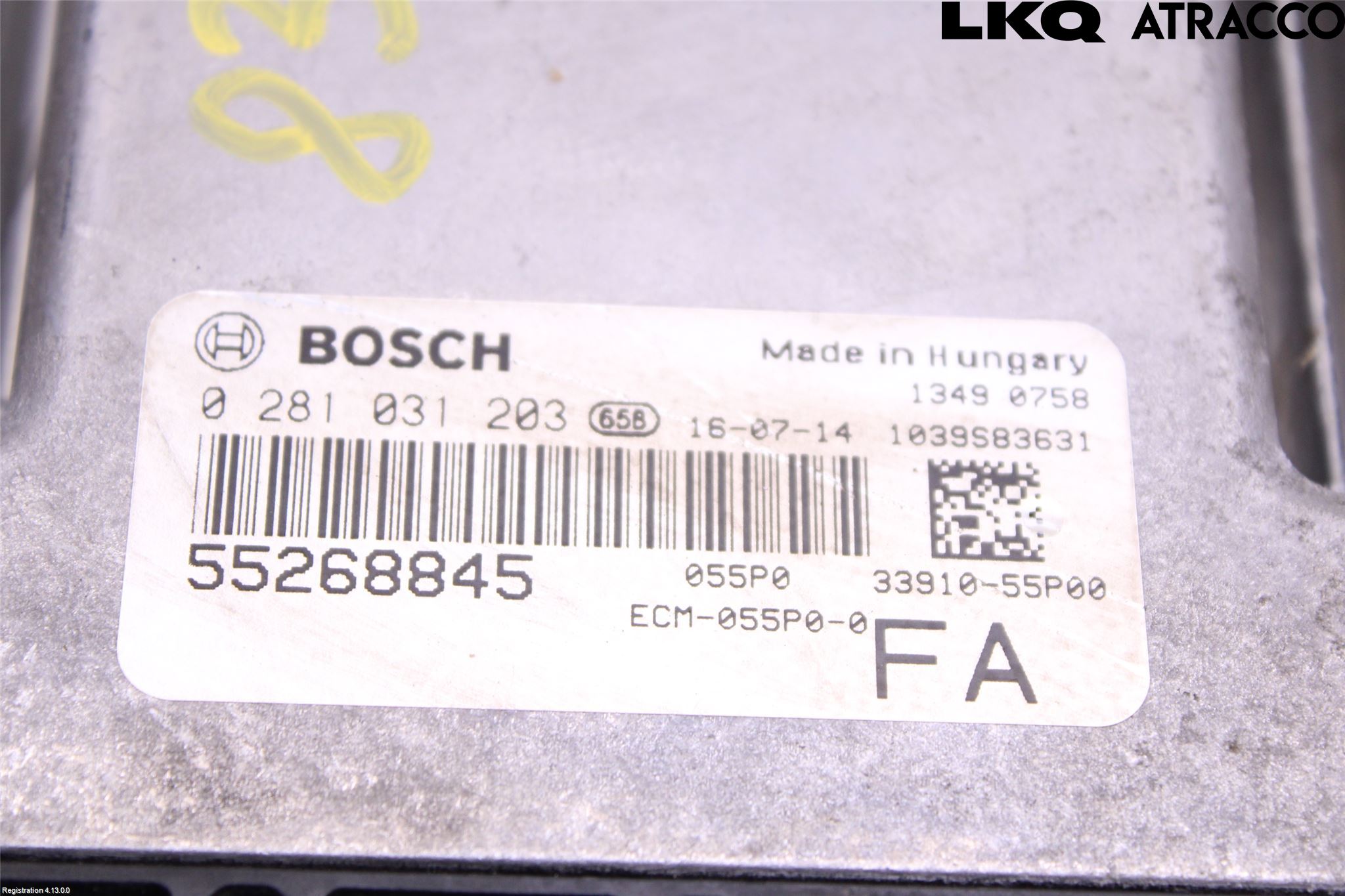 Suzuki VITARA 15- Styreenhet Dieselpumpe