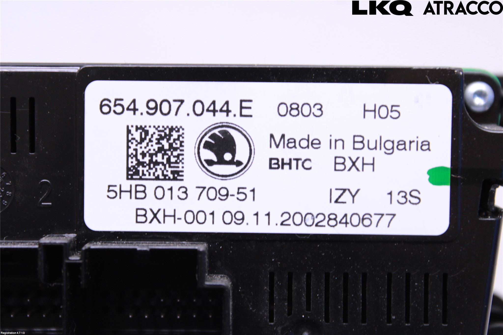 Skoda SCALA 19- Varme Ac Betjening-Display