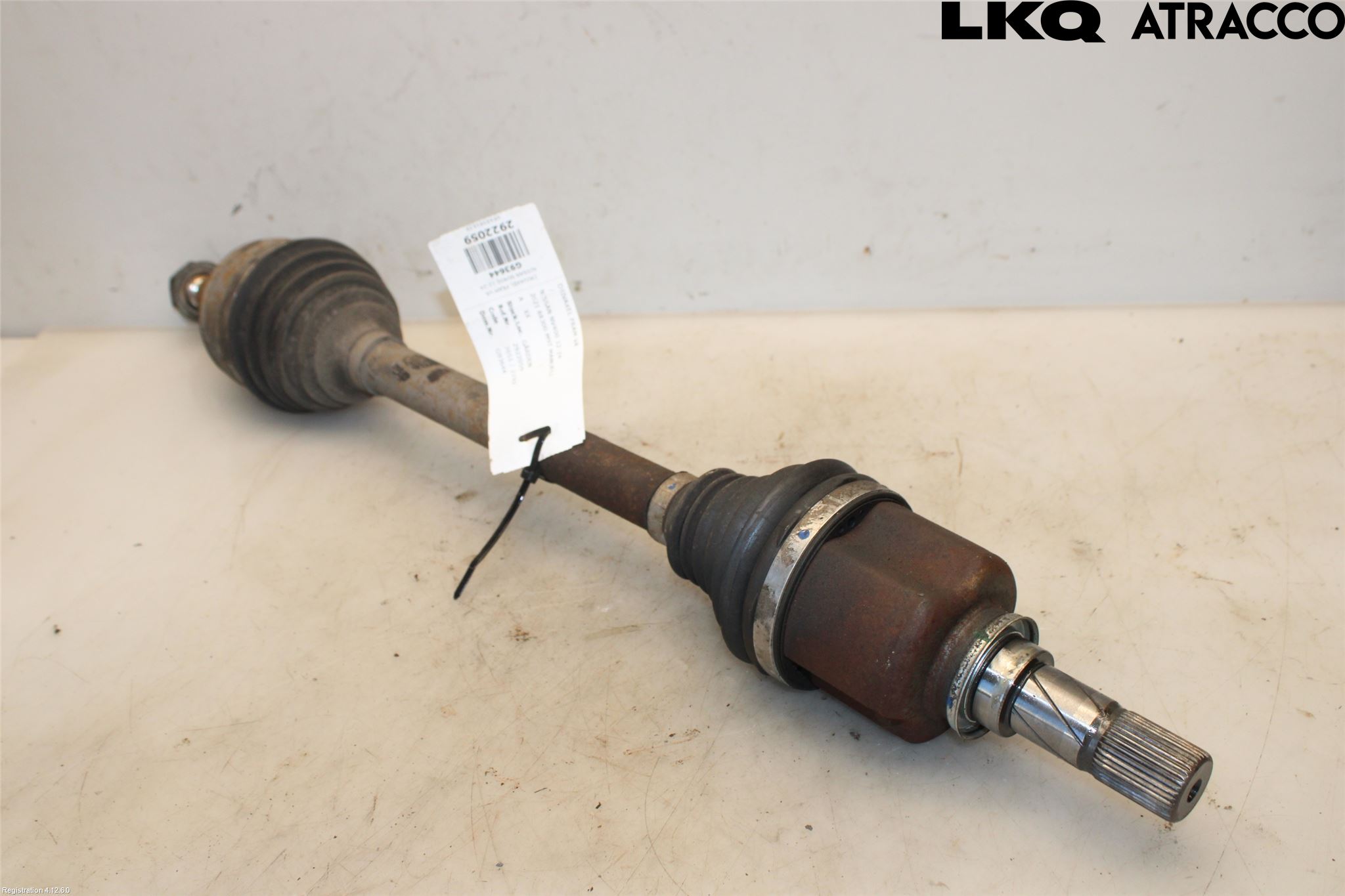 Nissan NV400 12-24 Drivaksel Foran Kompl Venstre