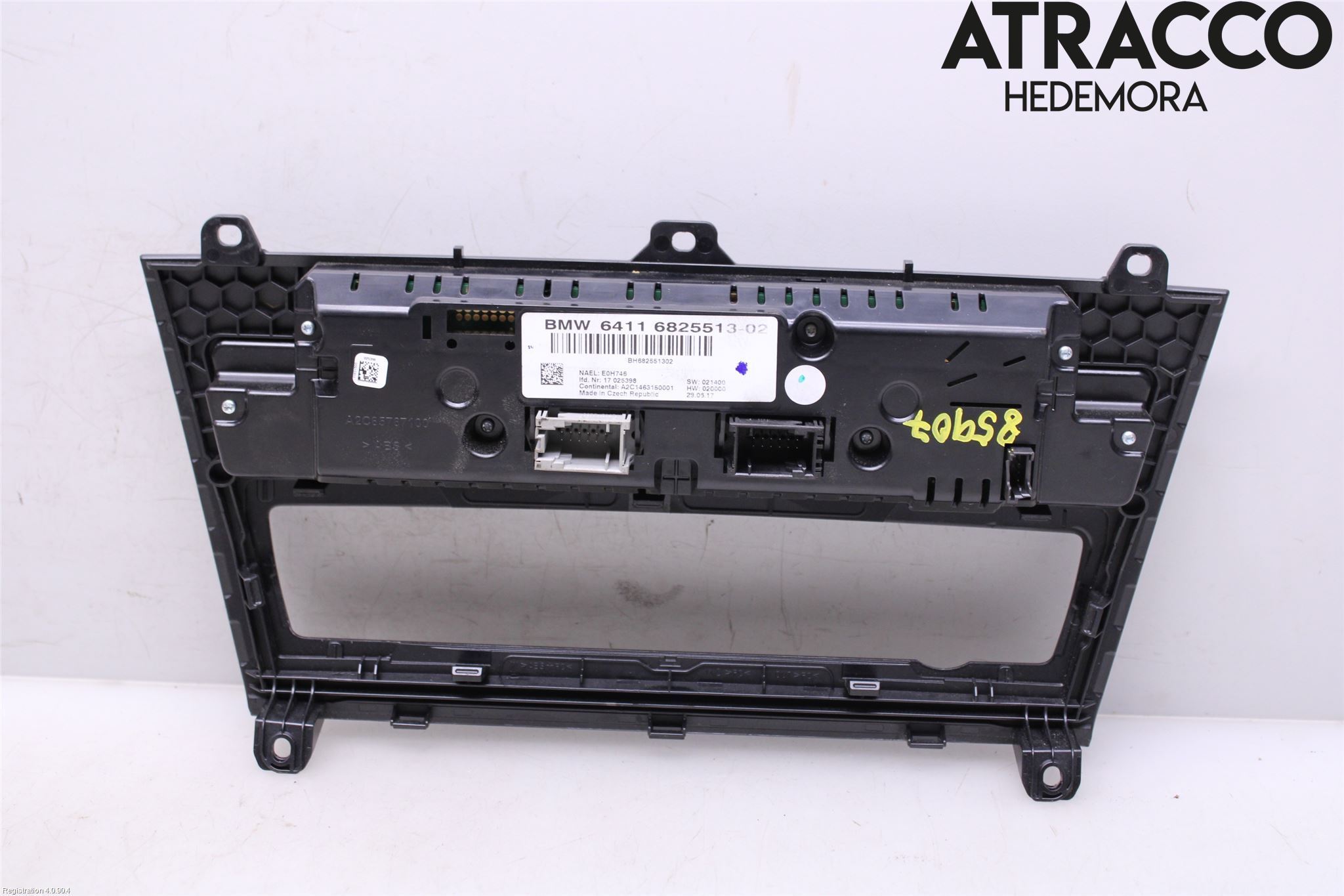 BMW X4 F26 14-18 Varme Ac Betjening-Display