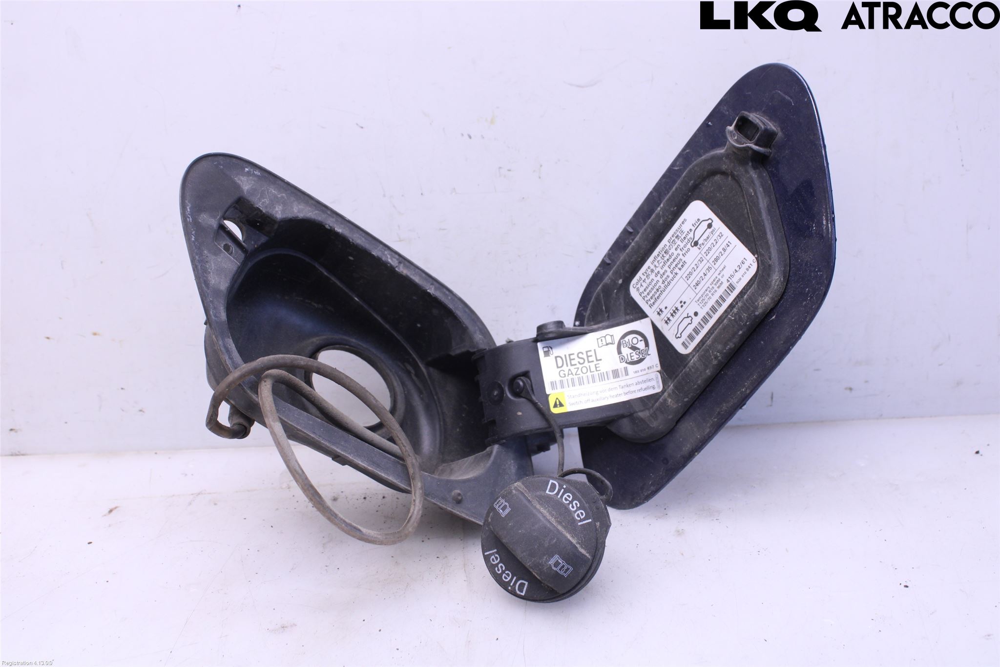 Volkswagen VW GOLF / E-GOLF VII 13-20 Drivstoff Tankluke