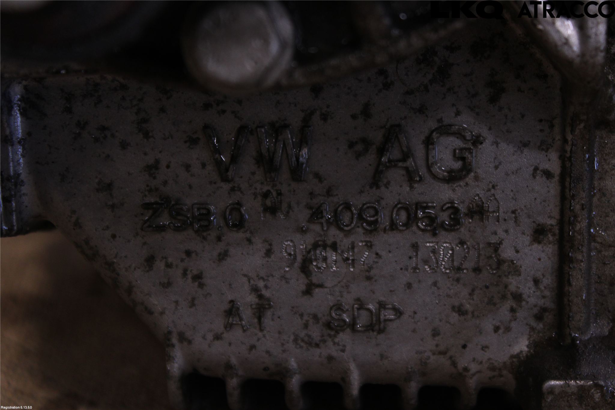 Volkswagen VW PASSAT 11-14 Gearkasse Fordelingskasse